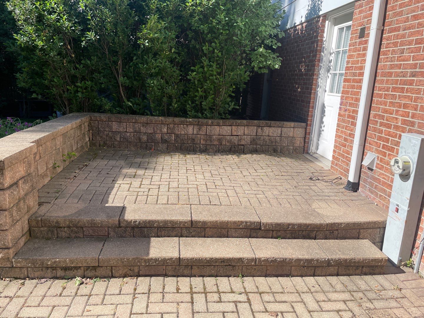 Brick paver clean, sand and seal.  using Surebond SB-1300 by Northern Power Washing LLC.