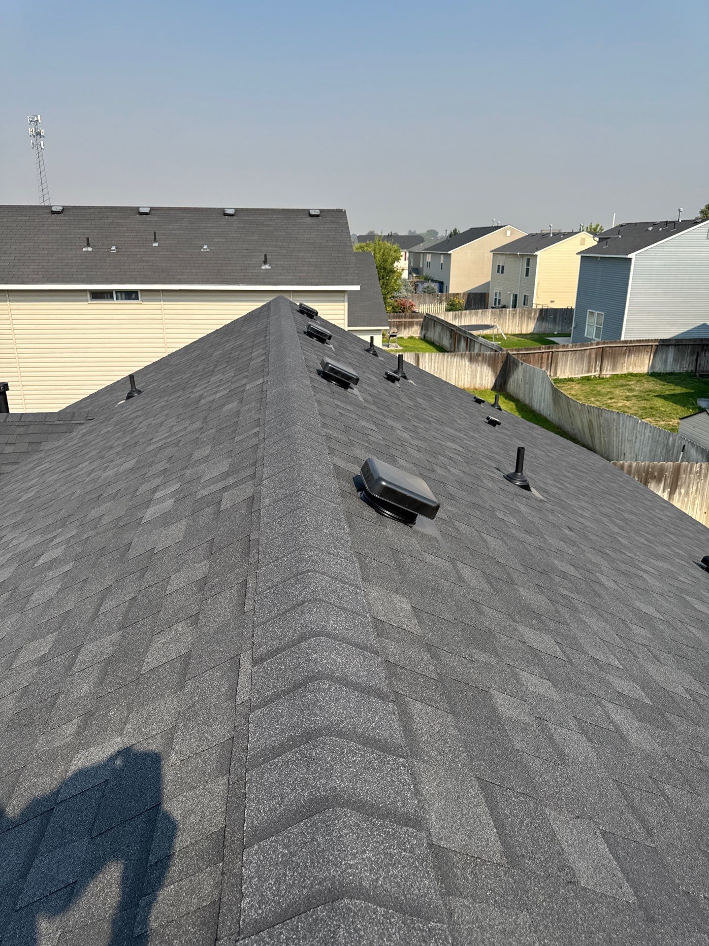 Residential Roof Replacement with Architectural Shingles in Caldwell by Olive Roofing