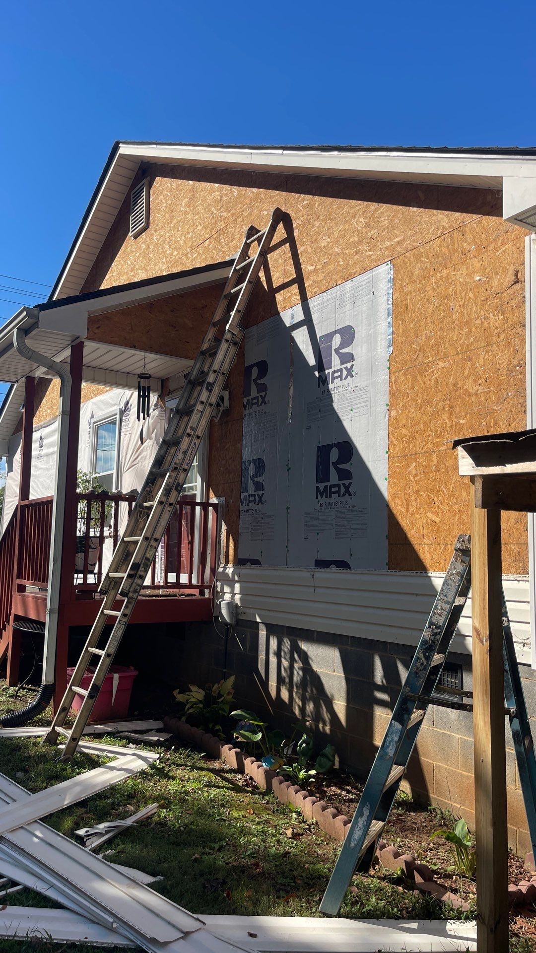 Roof replacement, siding, interior and gutter repair by hail damage by Just Brilliant Restoration JBR