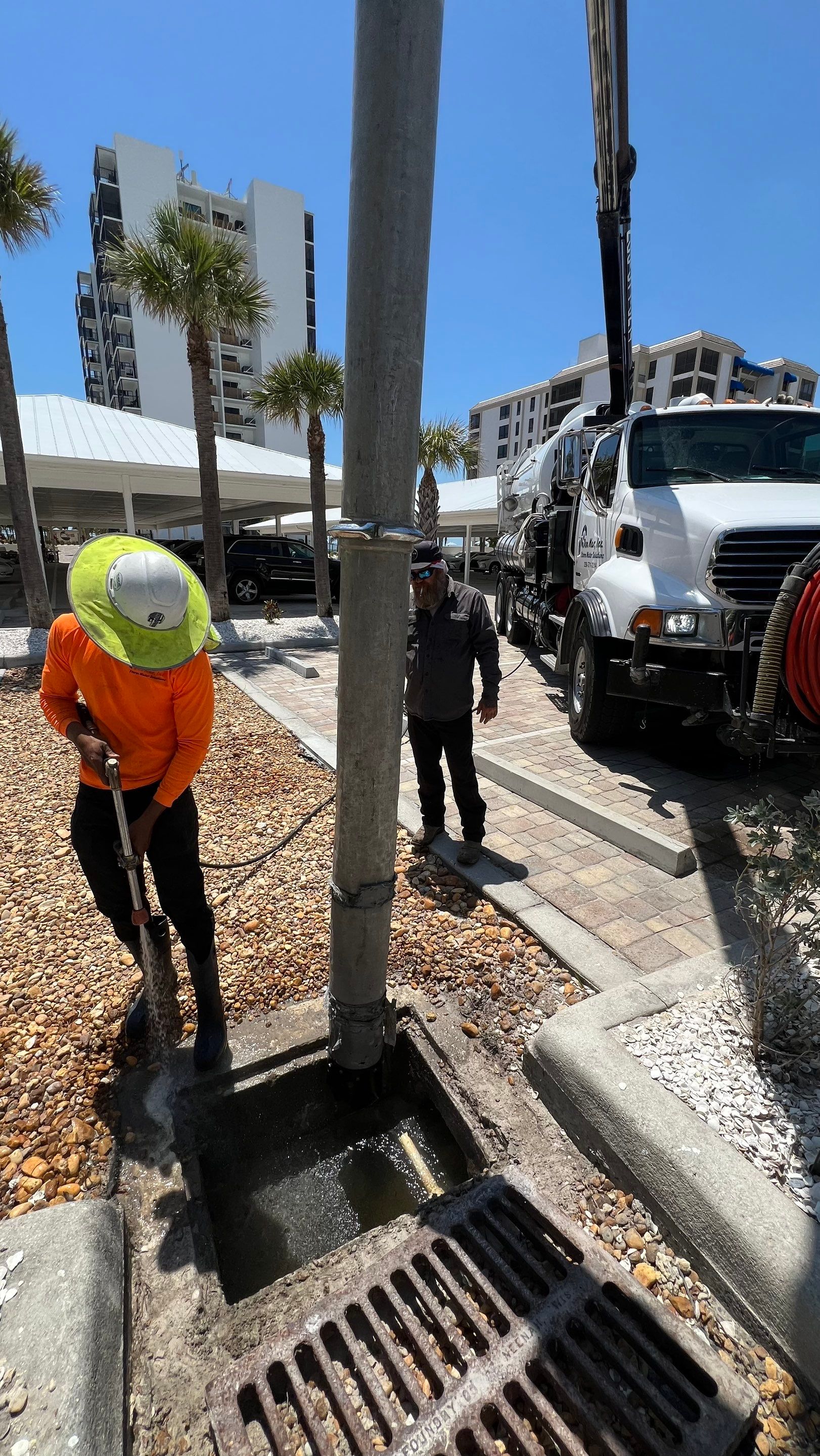 F.M.B. Condo Stormwater System Maintenance by APS Power & Water