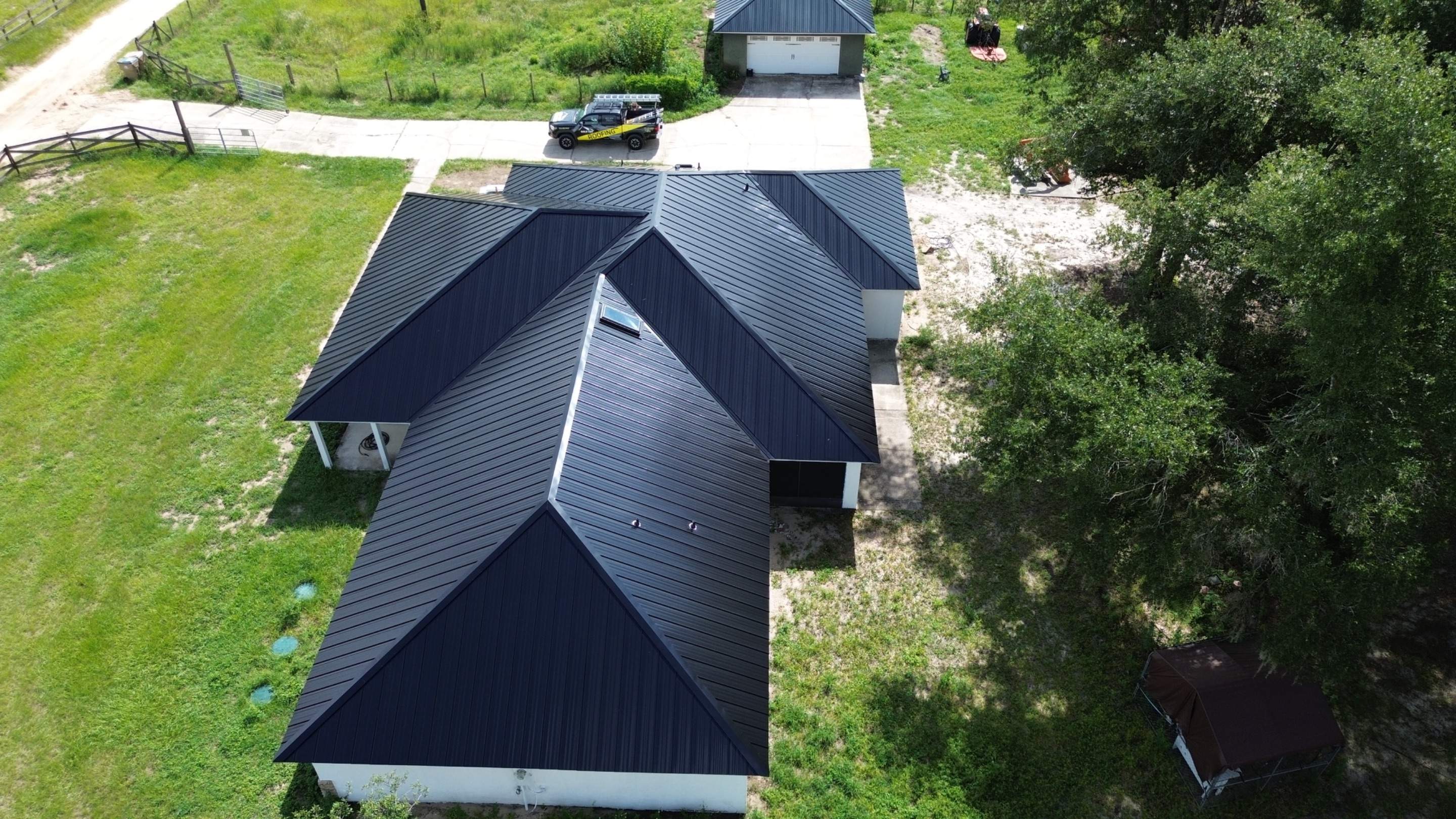 Residential Reroof | Architectural Shingles to 26 Gauge Standing Seam Metal | Groveland Fl by Gold Key Roofing