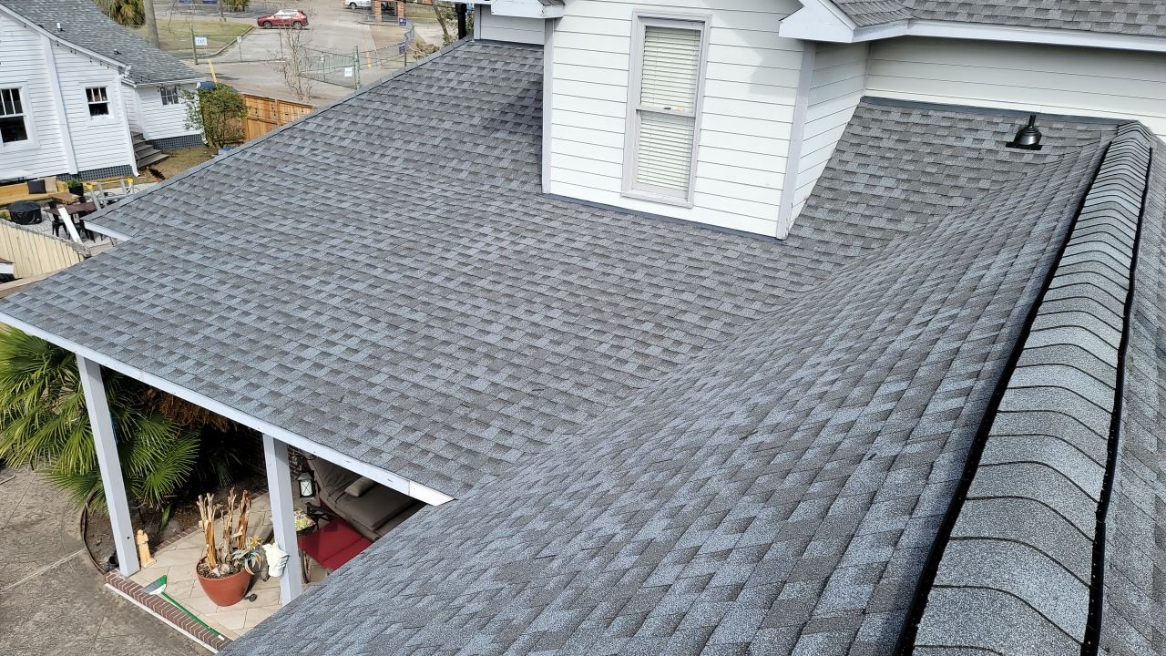 Residential Roofing Installation using Roof Replacement by American Roofing & Construction LLC