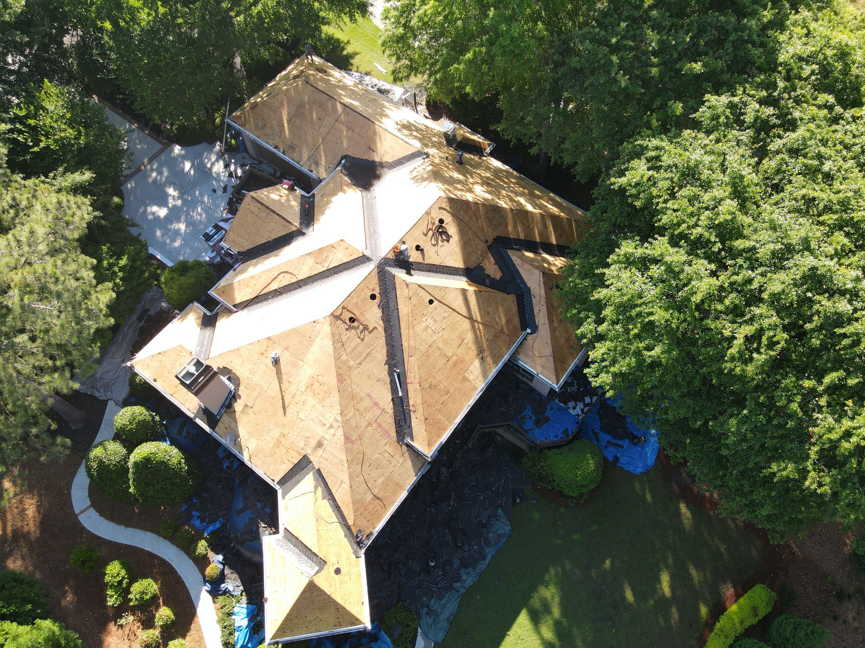 Residential Roofing Installation using Owens Corning by Inspector Roofing and Restoration