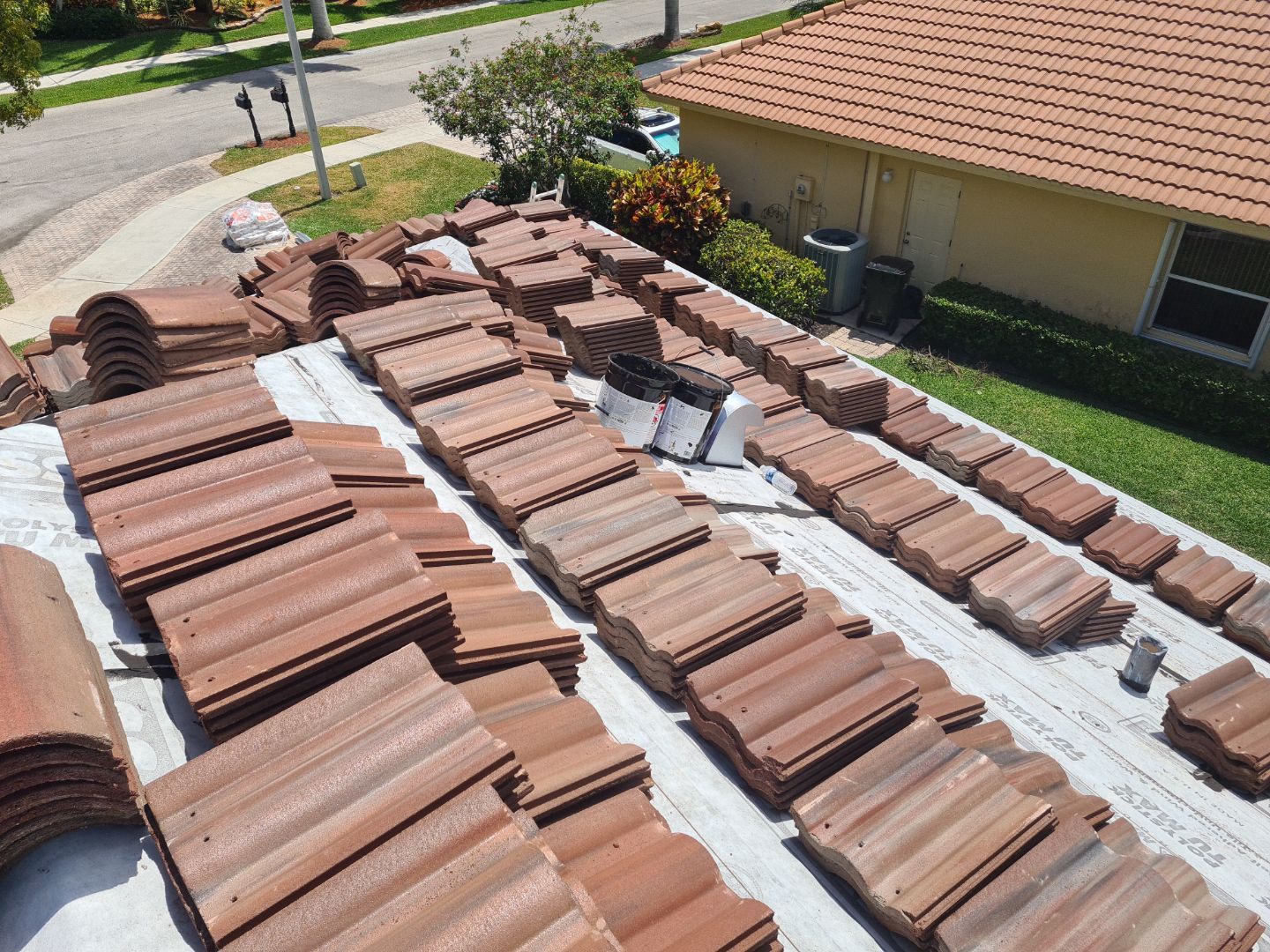 Residential Roofing Installation using Eagle Roofing Tile by BLUES BROTHERS ROOFING
