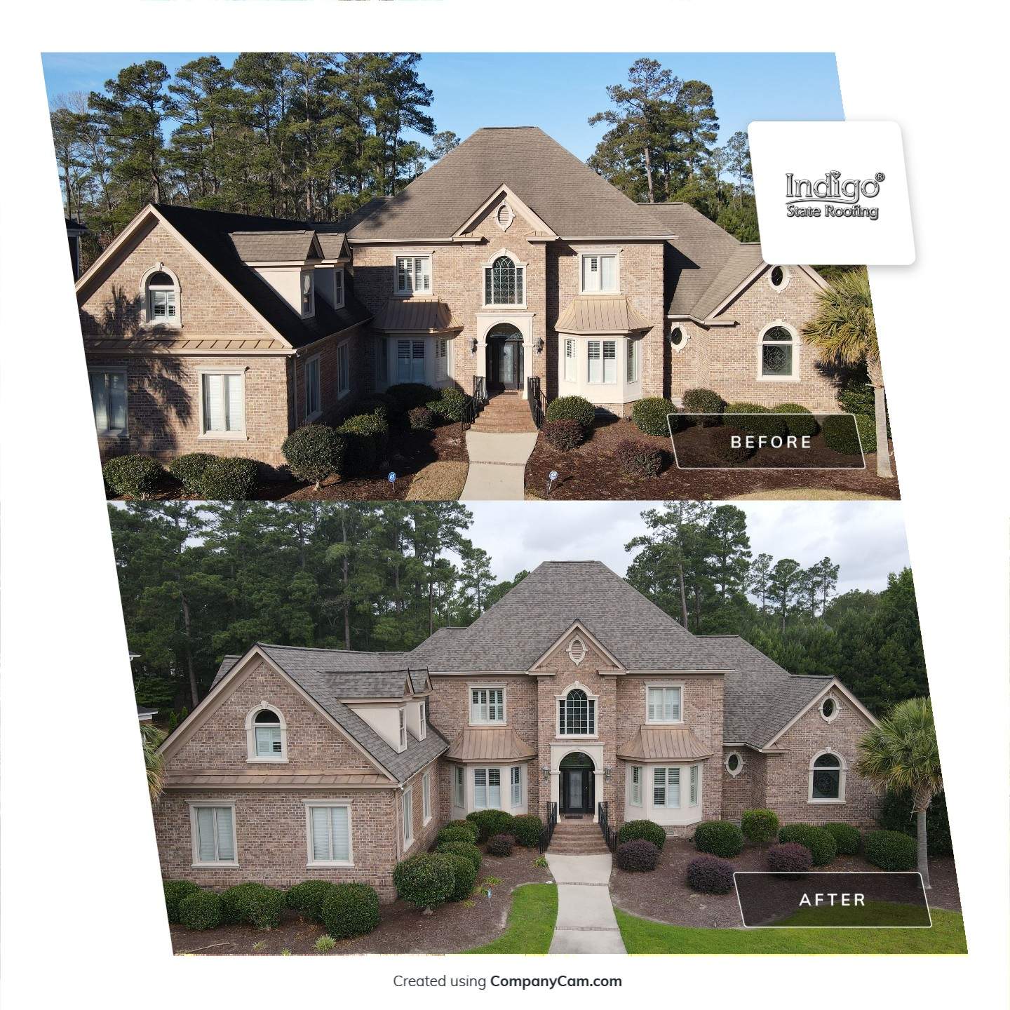 Residential Roofing Installation using Owens Corning Duration Driftwood by Indigo State Roofing