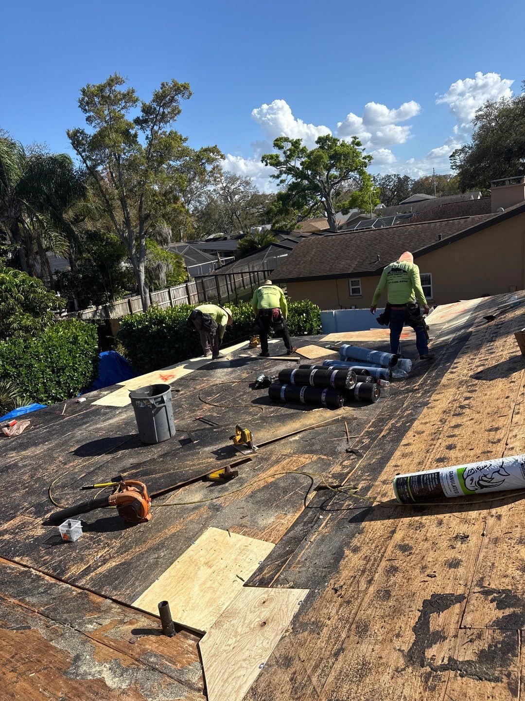 Project in Clearwater 33764 by Mitchell Roofing Company LLC