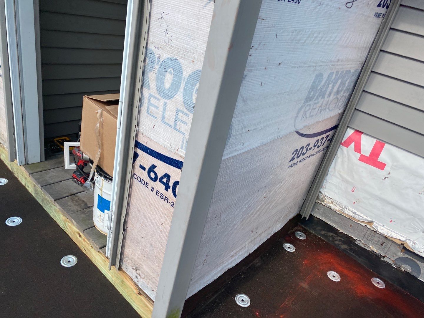 Deck Installation using trex over epdm roof by A Plus Exterior