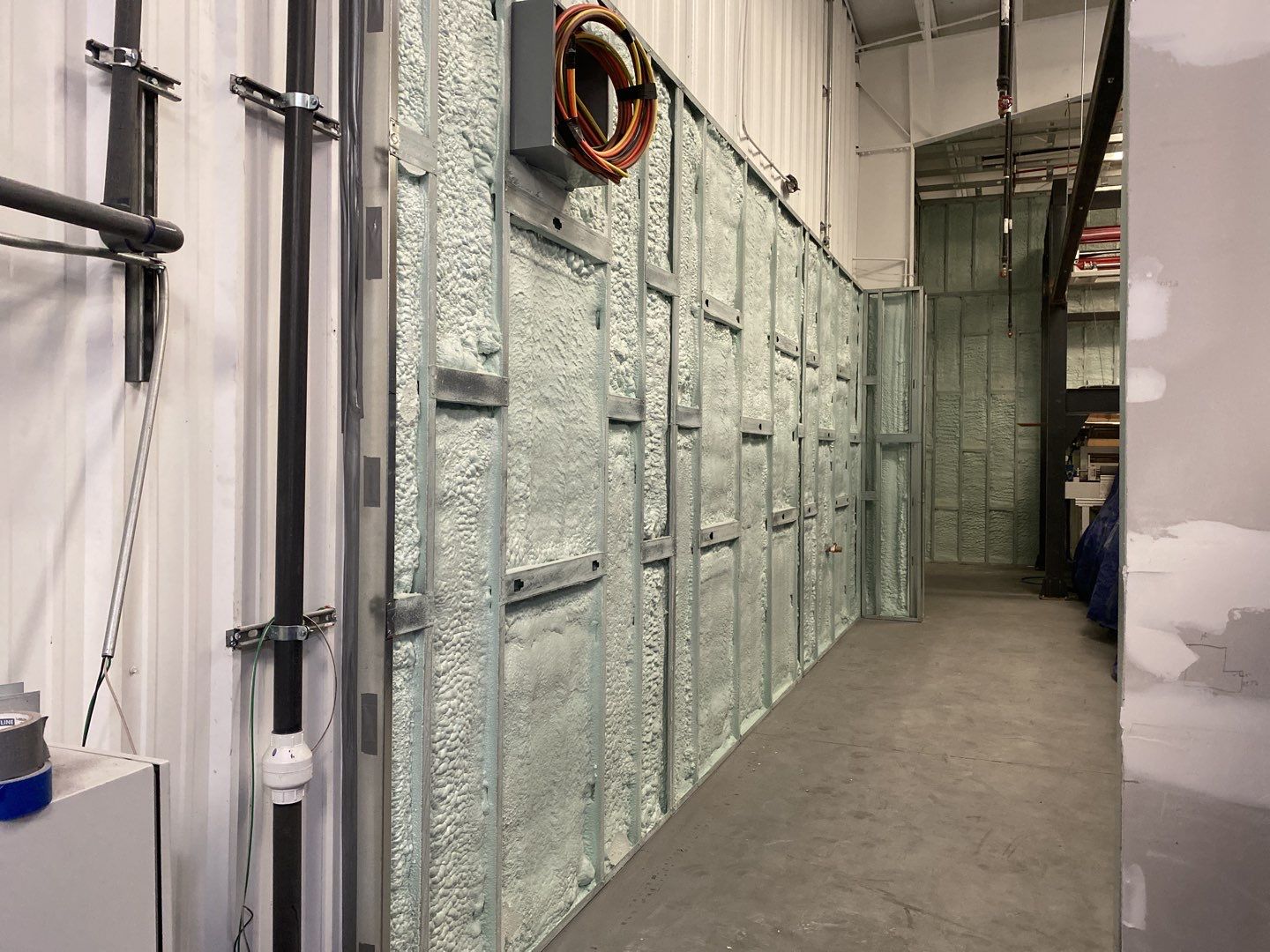 Spray Foam Insulation using Demelek Spray foam by Straight Edge Roofing Inc