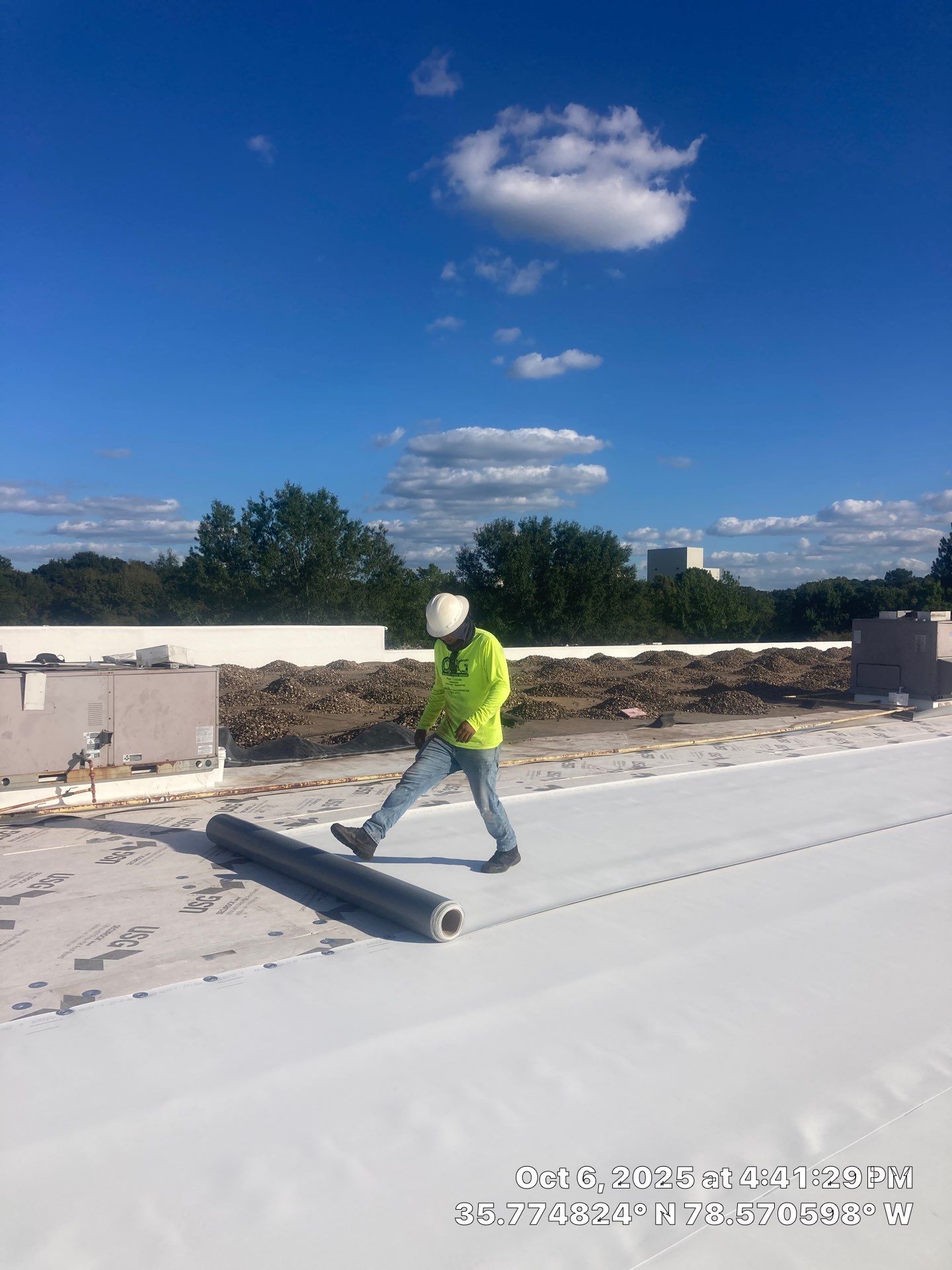 Project in Raleigh by Allied Roofing Company Incorporated