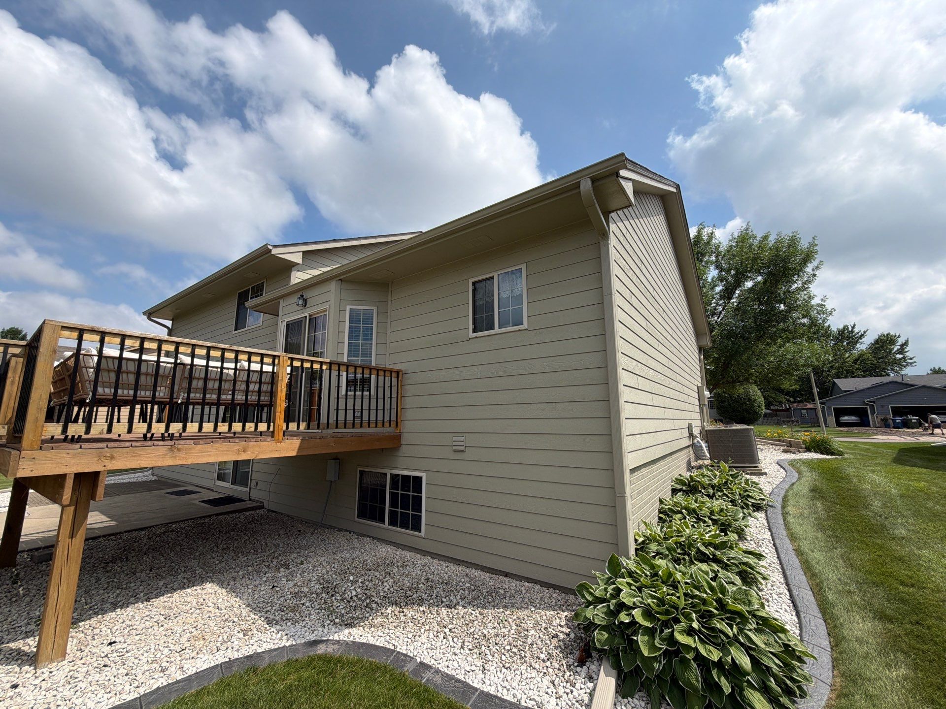 Residential Exterior Painting and Siding Refresh in Sioux Falls by Select Painting, Coatings & Garage Cabinets