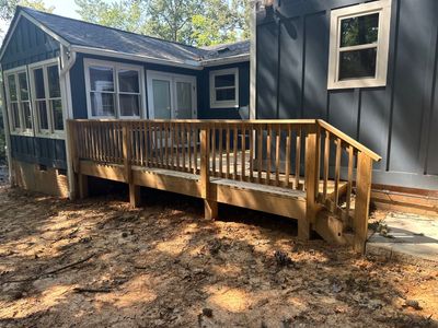 Weathered Deck using Wood Sealant