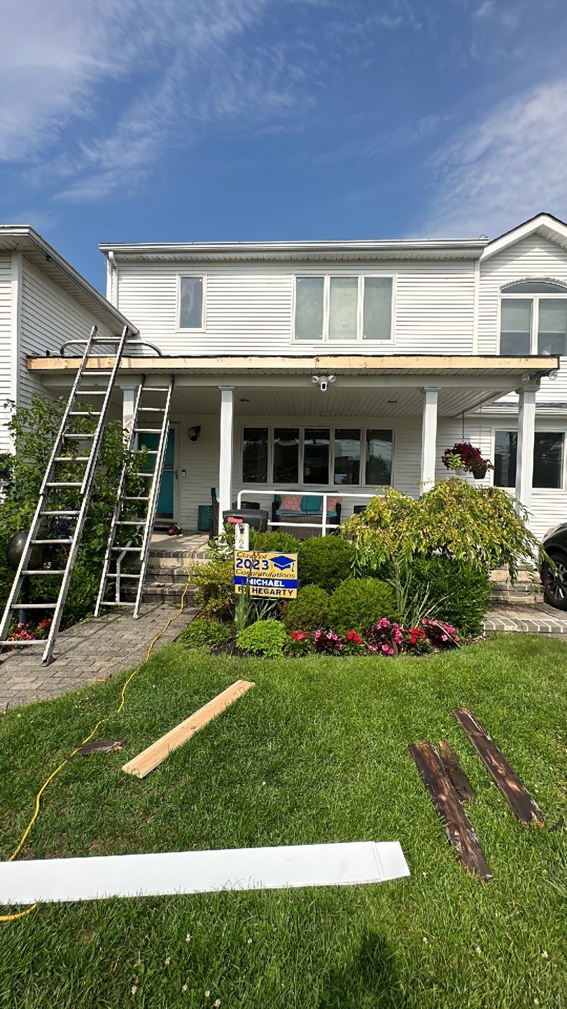 Rebuilding Fascia by Above All Gutters 