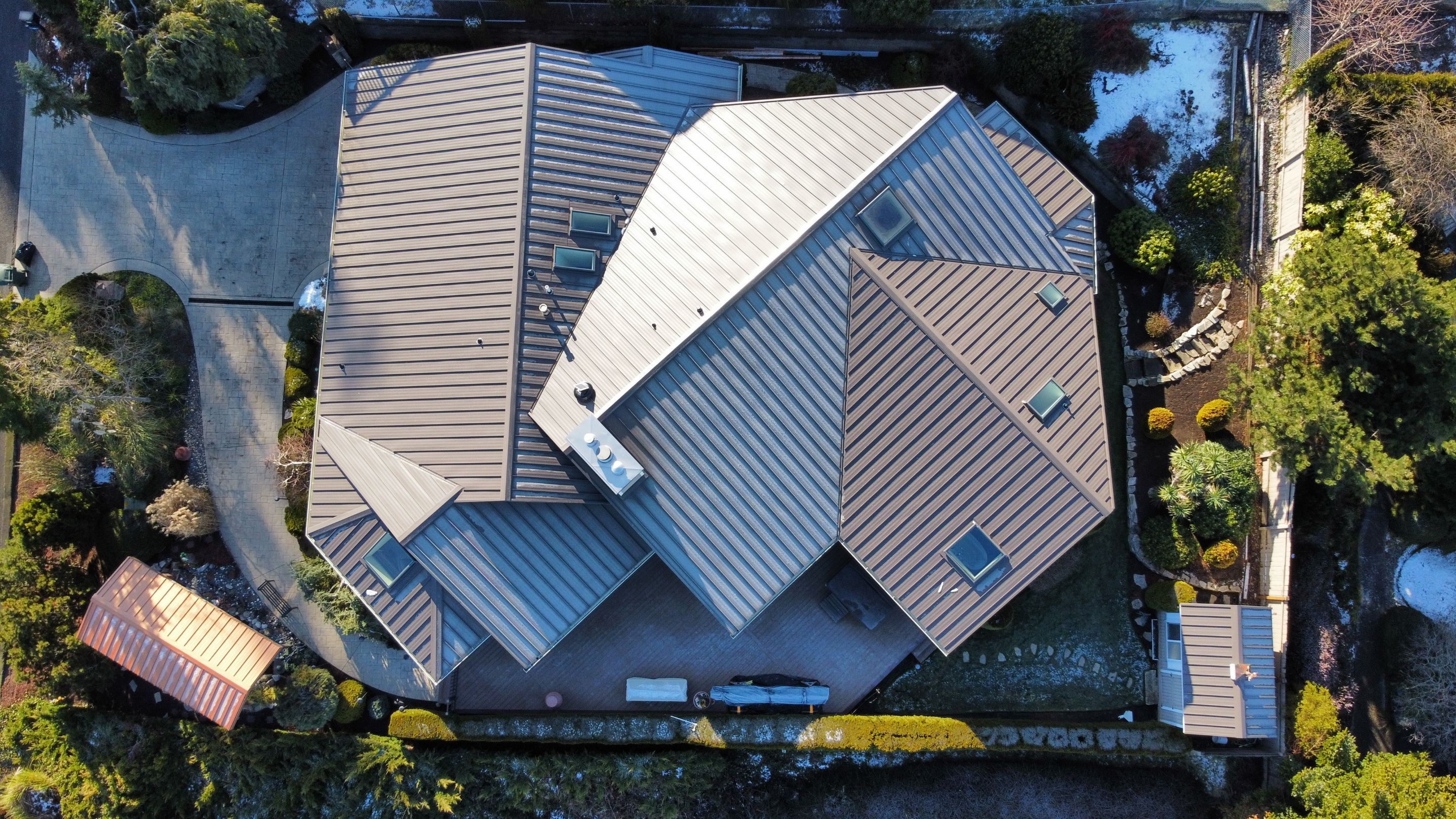 Asphalt Shingle to Standing Seam Metal Project in Everett by RoofSmart