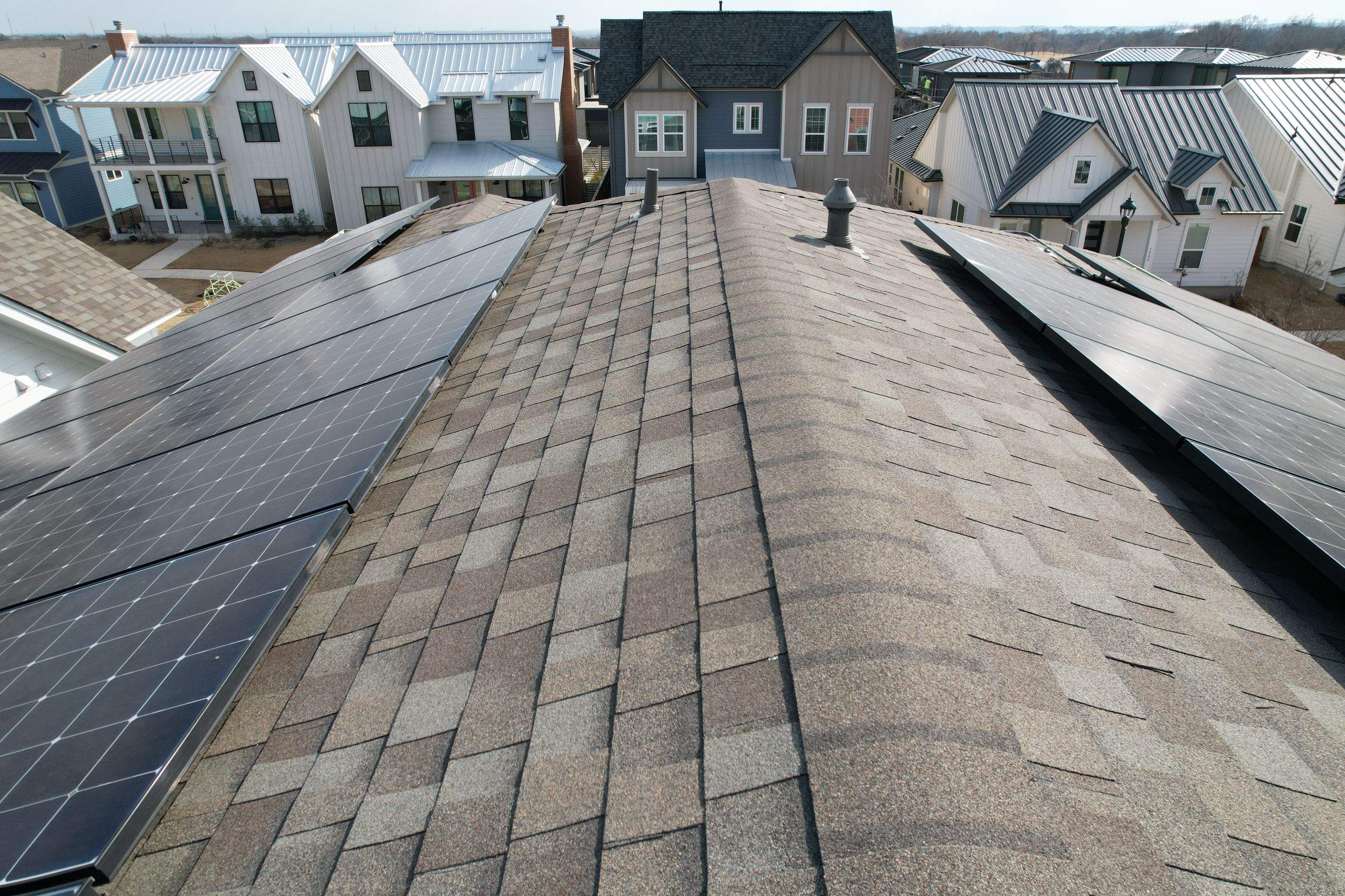 Hail Damage Restoration & Energy Upgrade by 787 Construction
