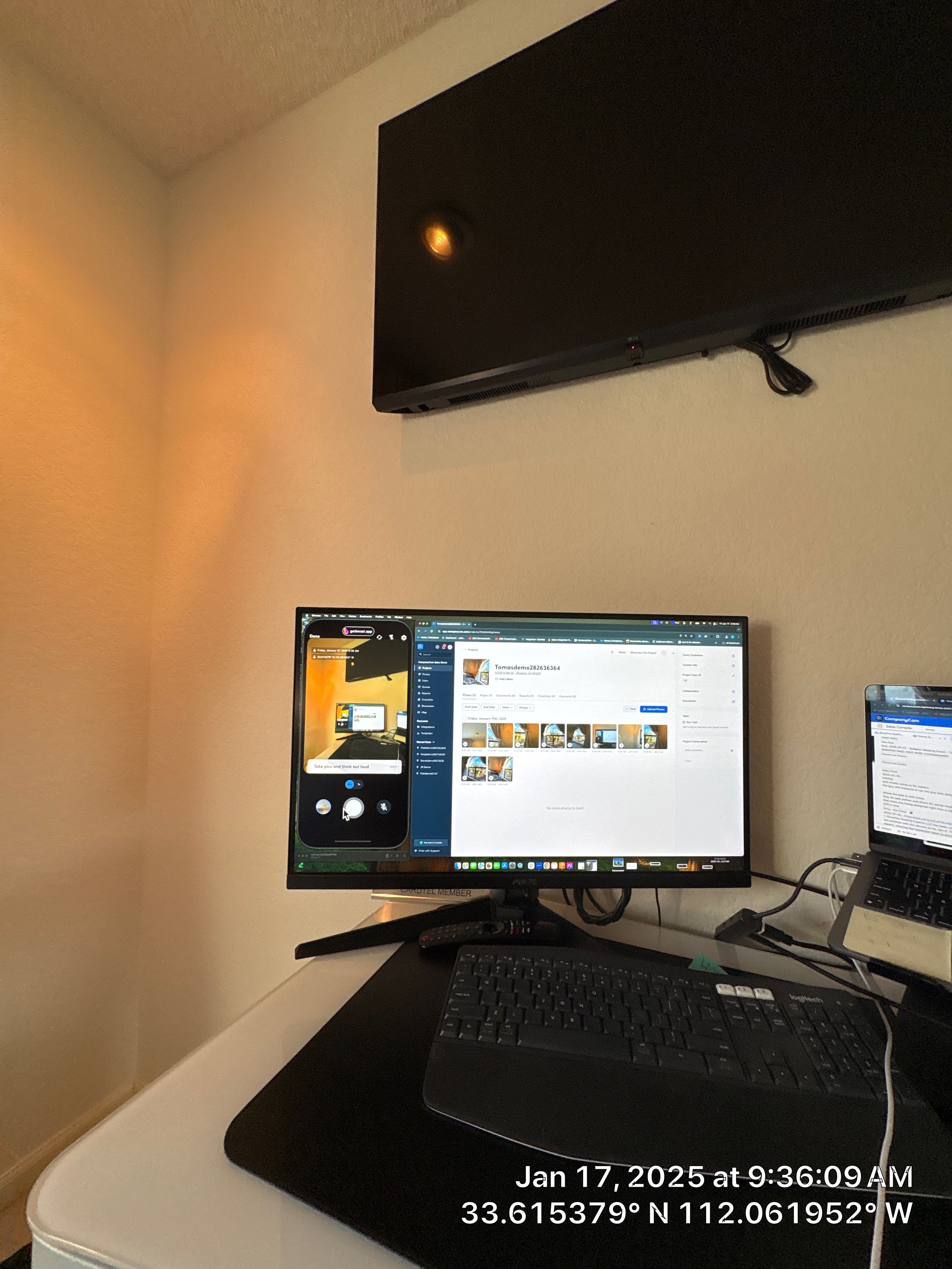 Electrical Panel Installation using Shingles by CompanyCam Sales Demo