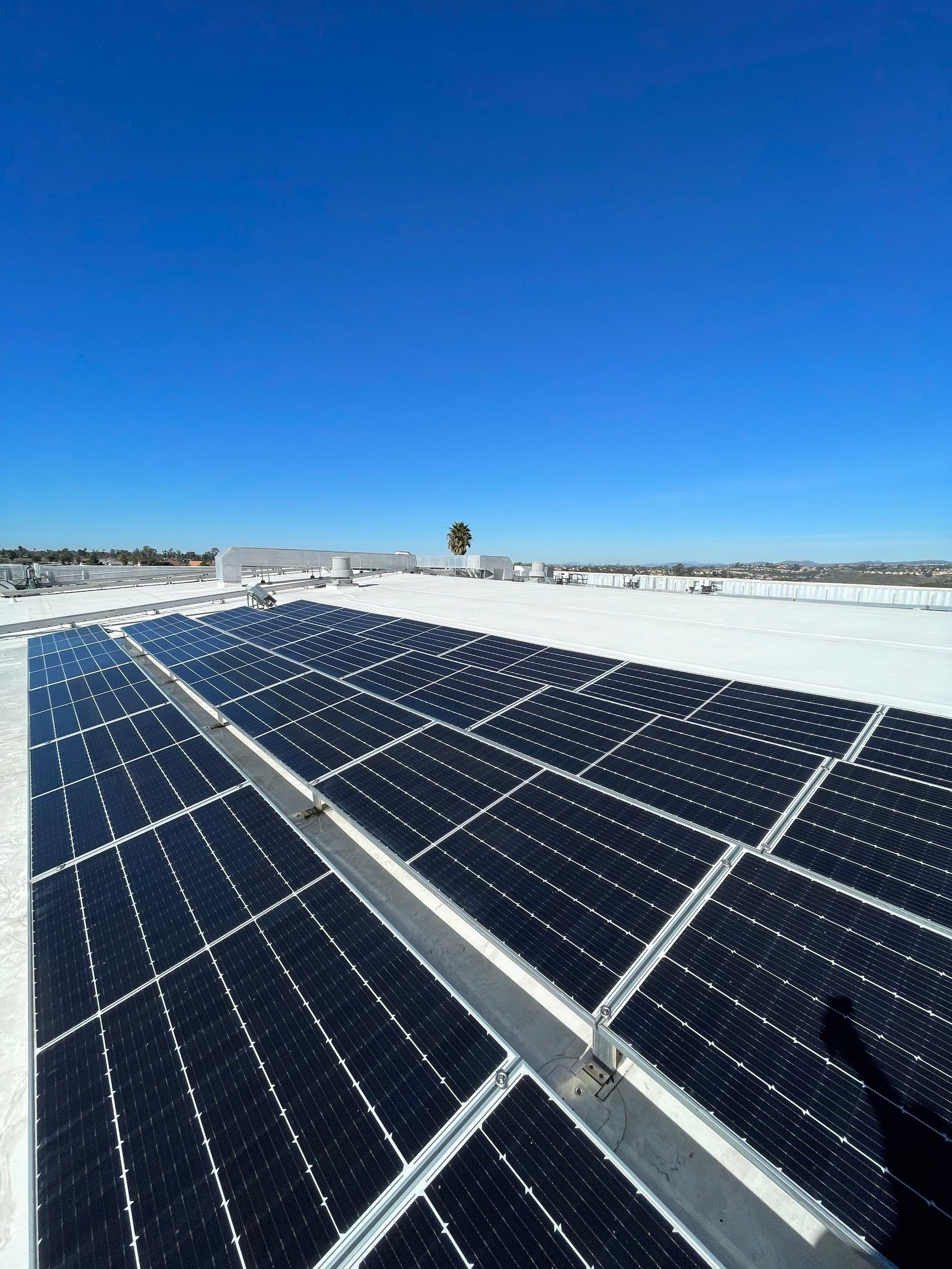 Commercial Solar Panel Cleaning by Palm Coast Solar Cleaning