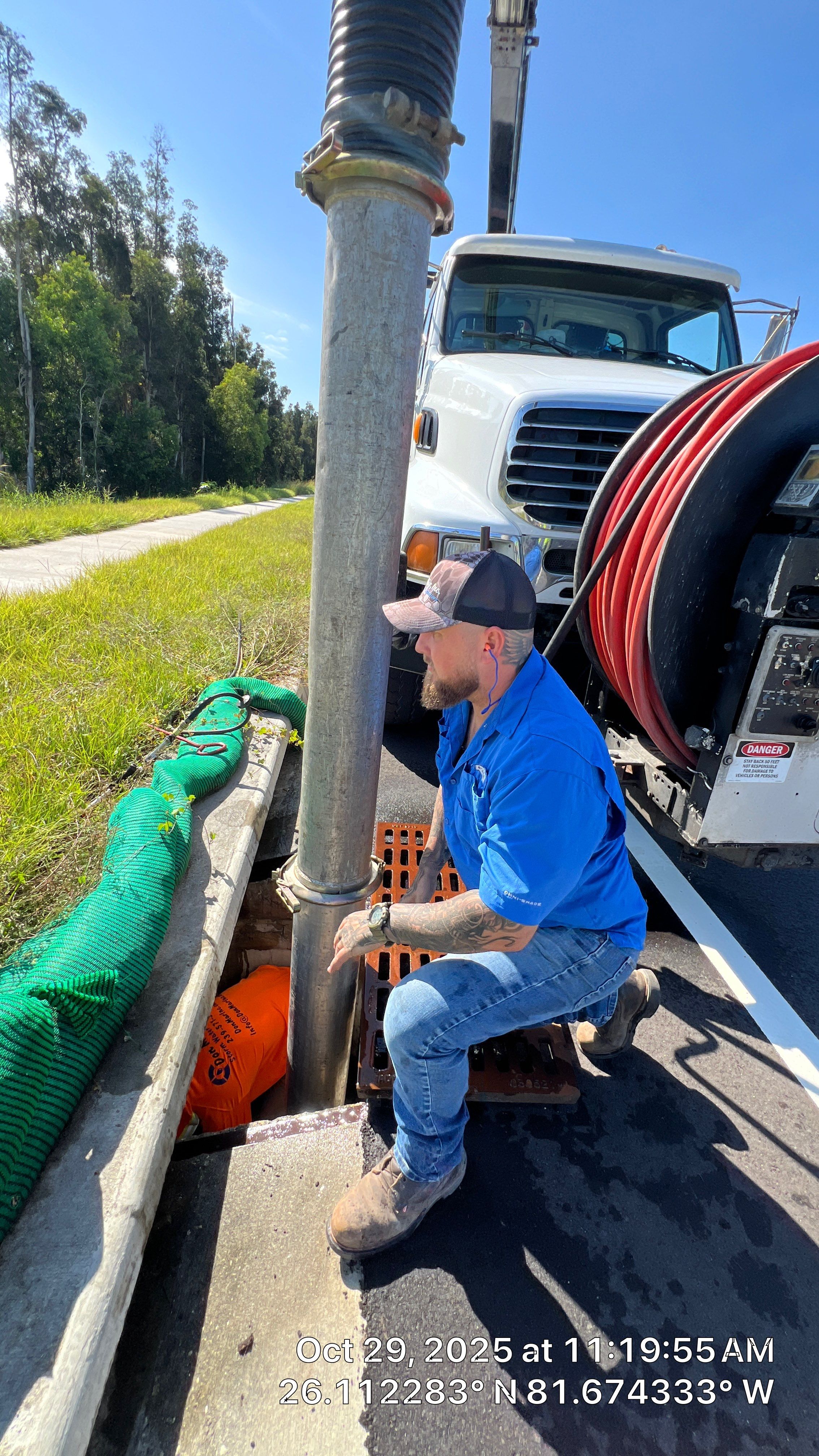New Construction Road off Rattlesnake in Naples by Don Mar, Inc. Storm Water Solutions