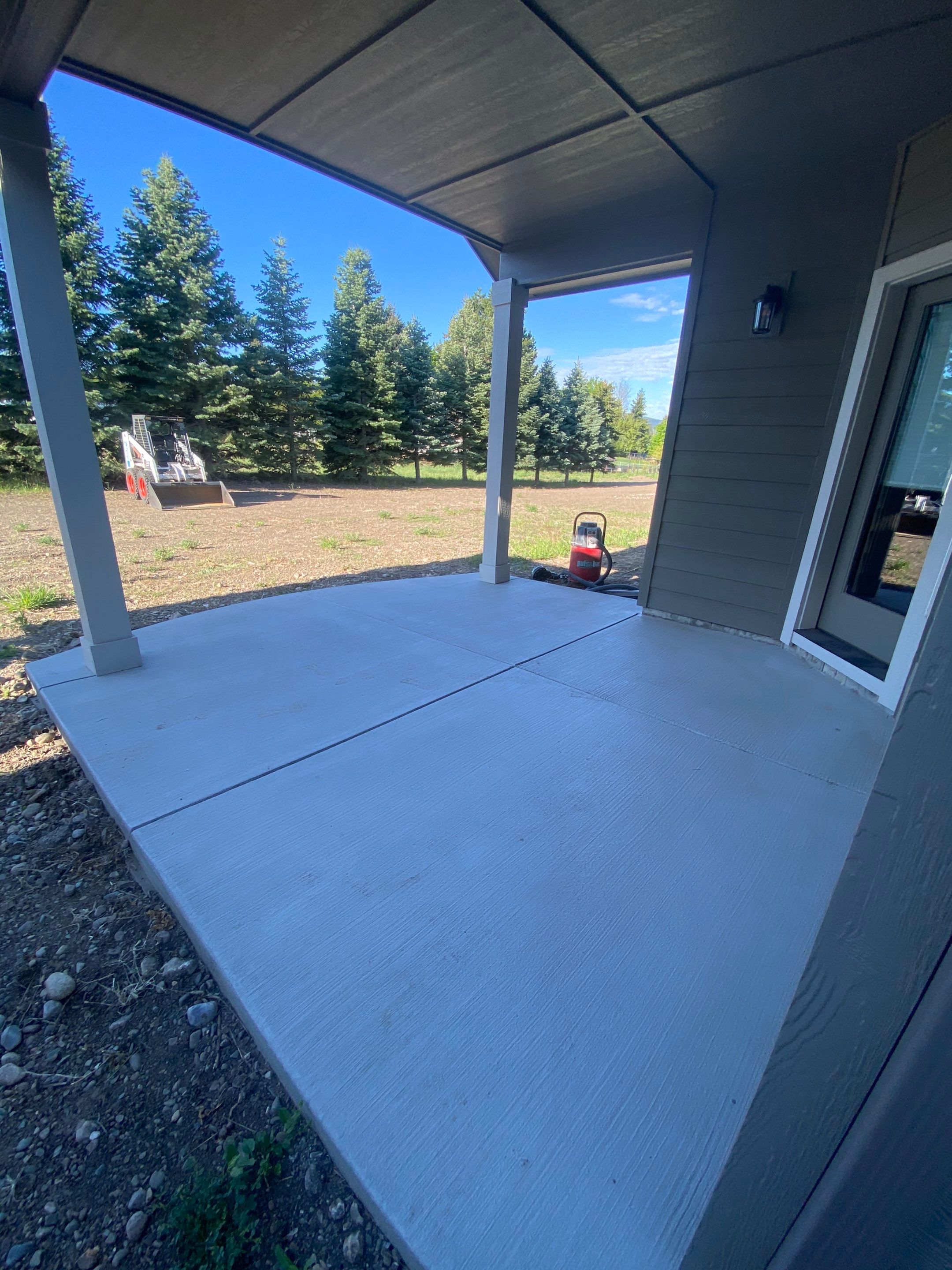 Patio and Walkway using Mt Everest by Croc Coatings, LLC