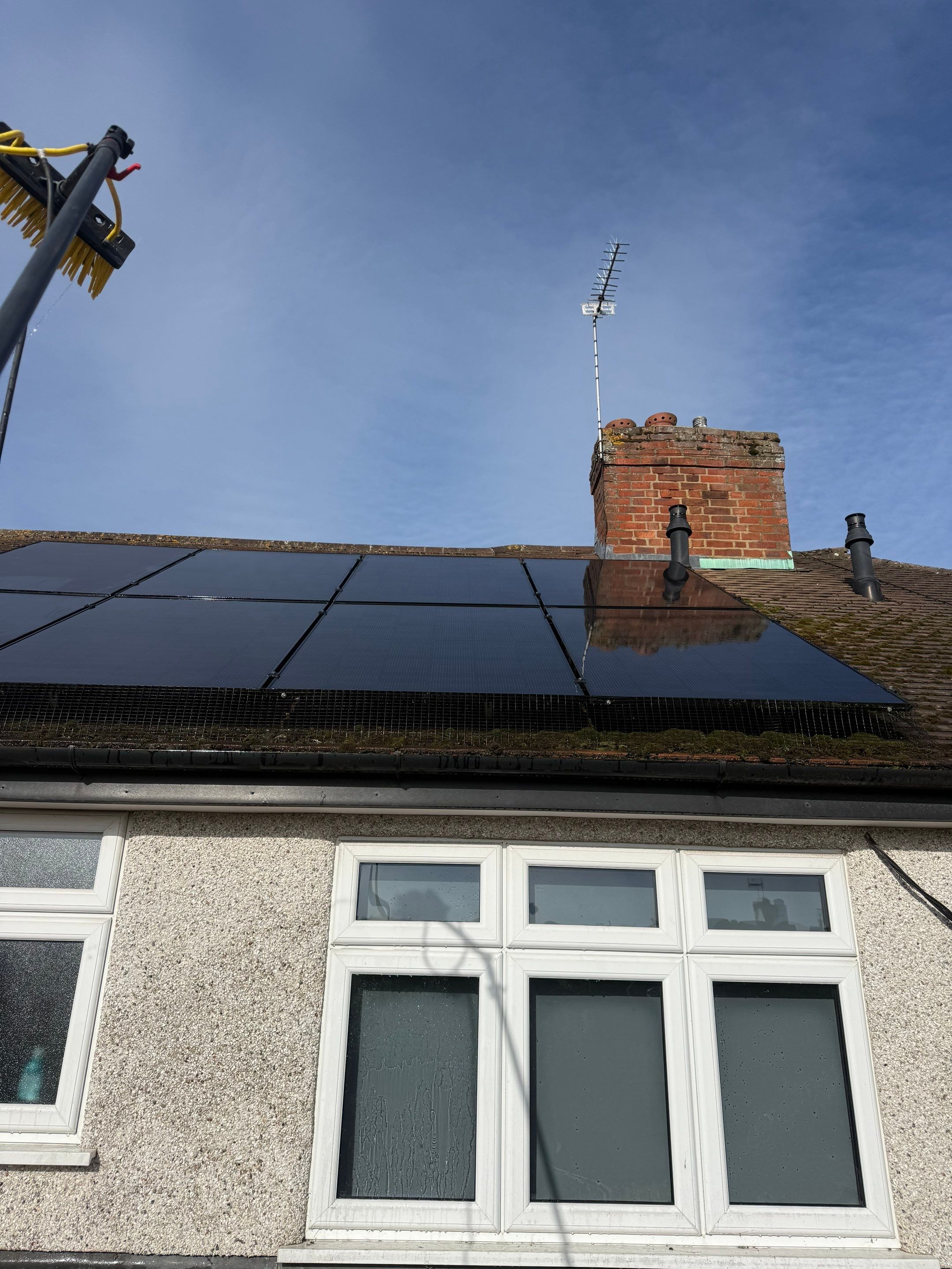 Solar Panel Cleaning Chessington by Ges Exterior Cleaning ltd
