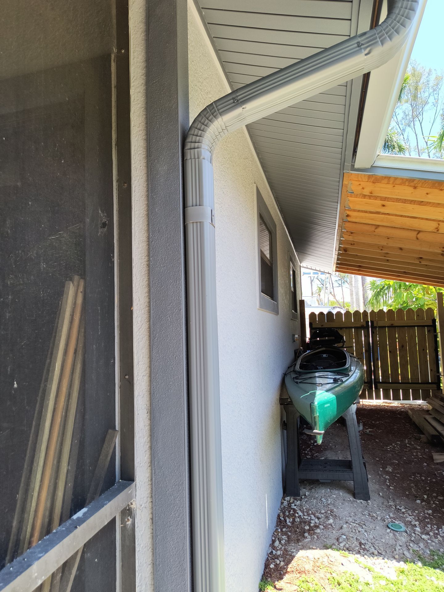 Soffit and Fascia Installation in Fort Myers FL by Gutter Professors