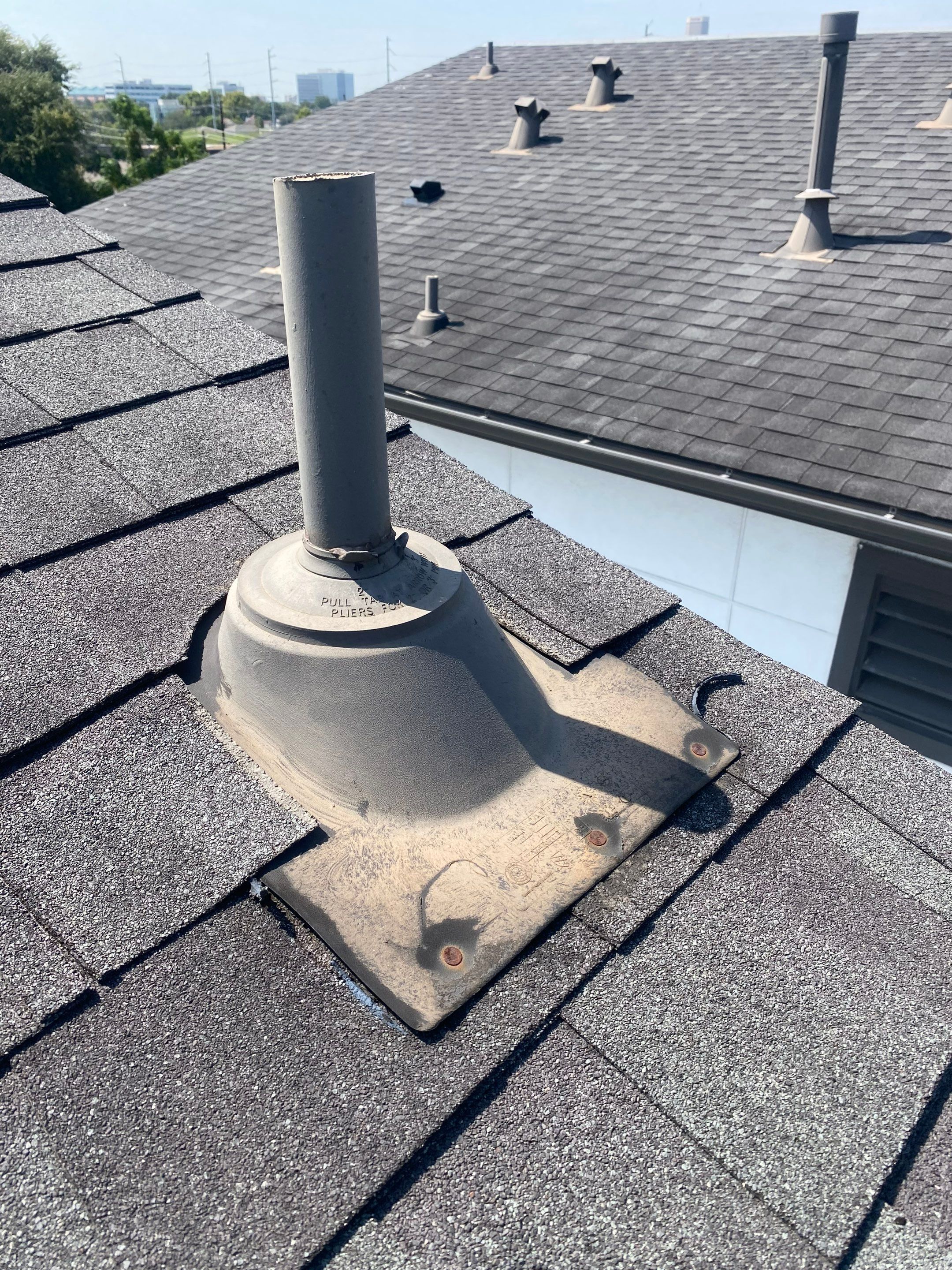 Project in Houston, TX by Associates Roofing Unlimited 