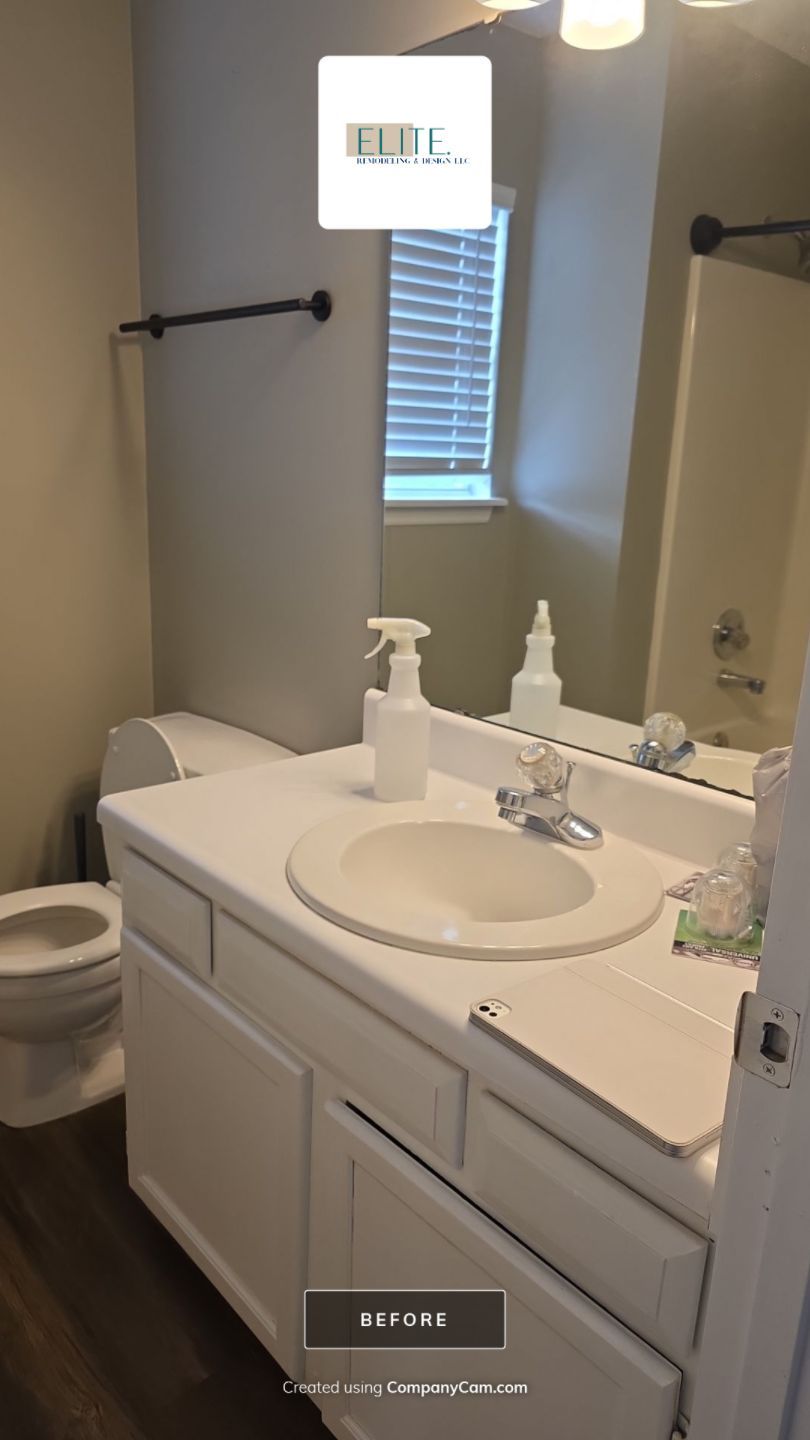 Modern Vanity Refresh in Holly Springs – Small Update, Big Impact by Elite Remodeling and Design LLC
