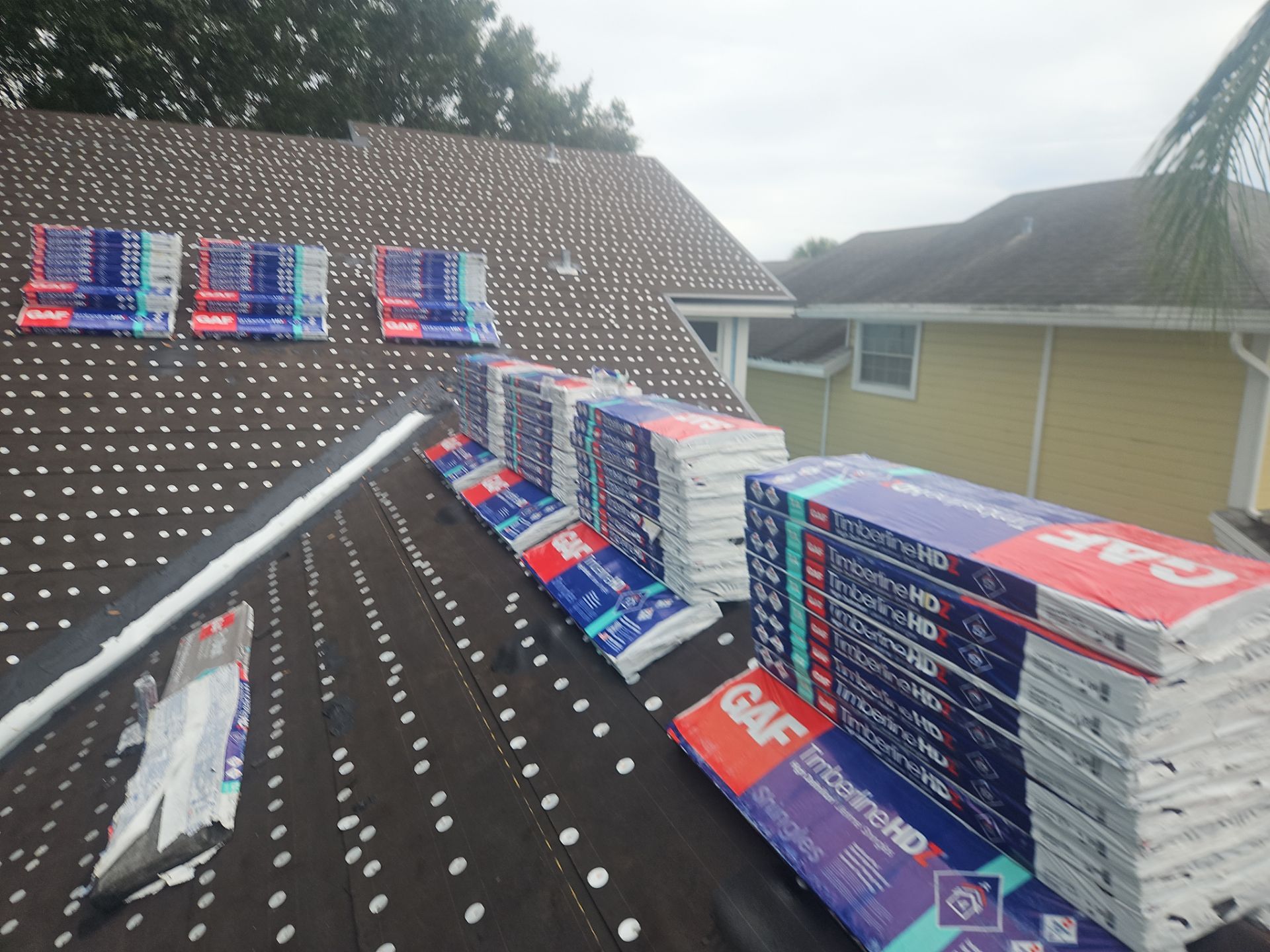 Residential Roofing Installation using GAF by BLUES BROTHERS ROOFING
