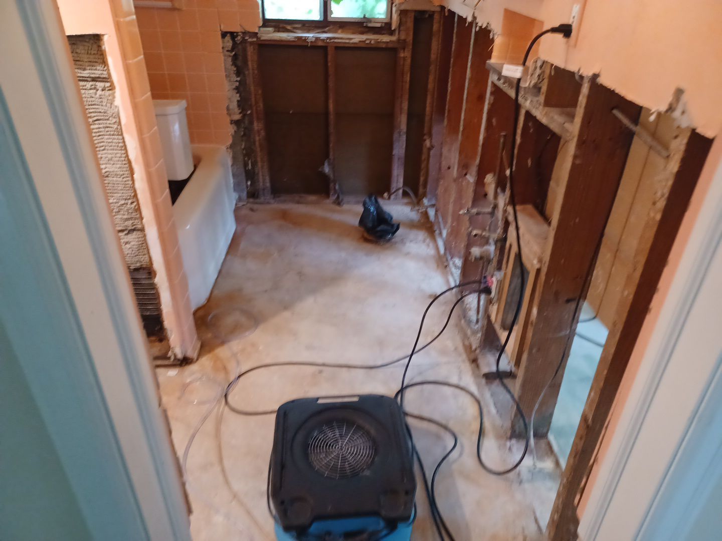 Project in West Bloomfield Township by EzDry Water Mitigation & Property Restoration