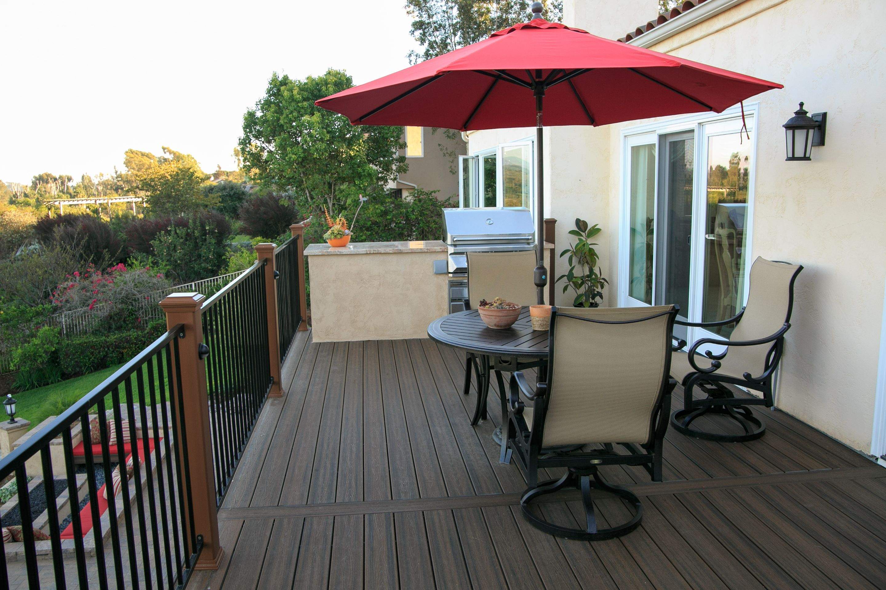 Sunken Fire and Deck - Olivenhein by Evoscapes