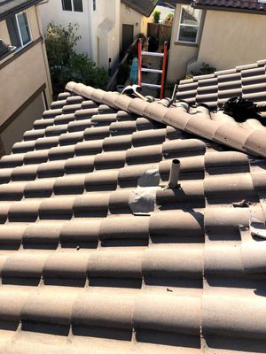 Rancho Bernardo, CA | Small Tile Roof Corner Leak Repair
