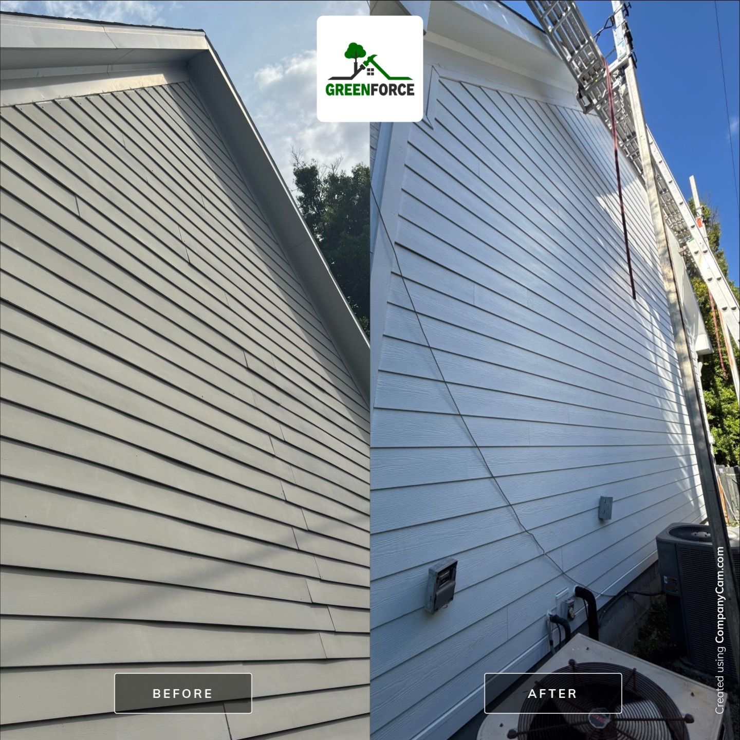 Siding Replacement by GreenForce Restoration