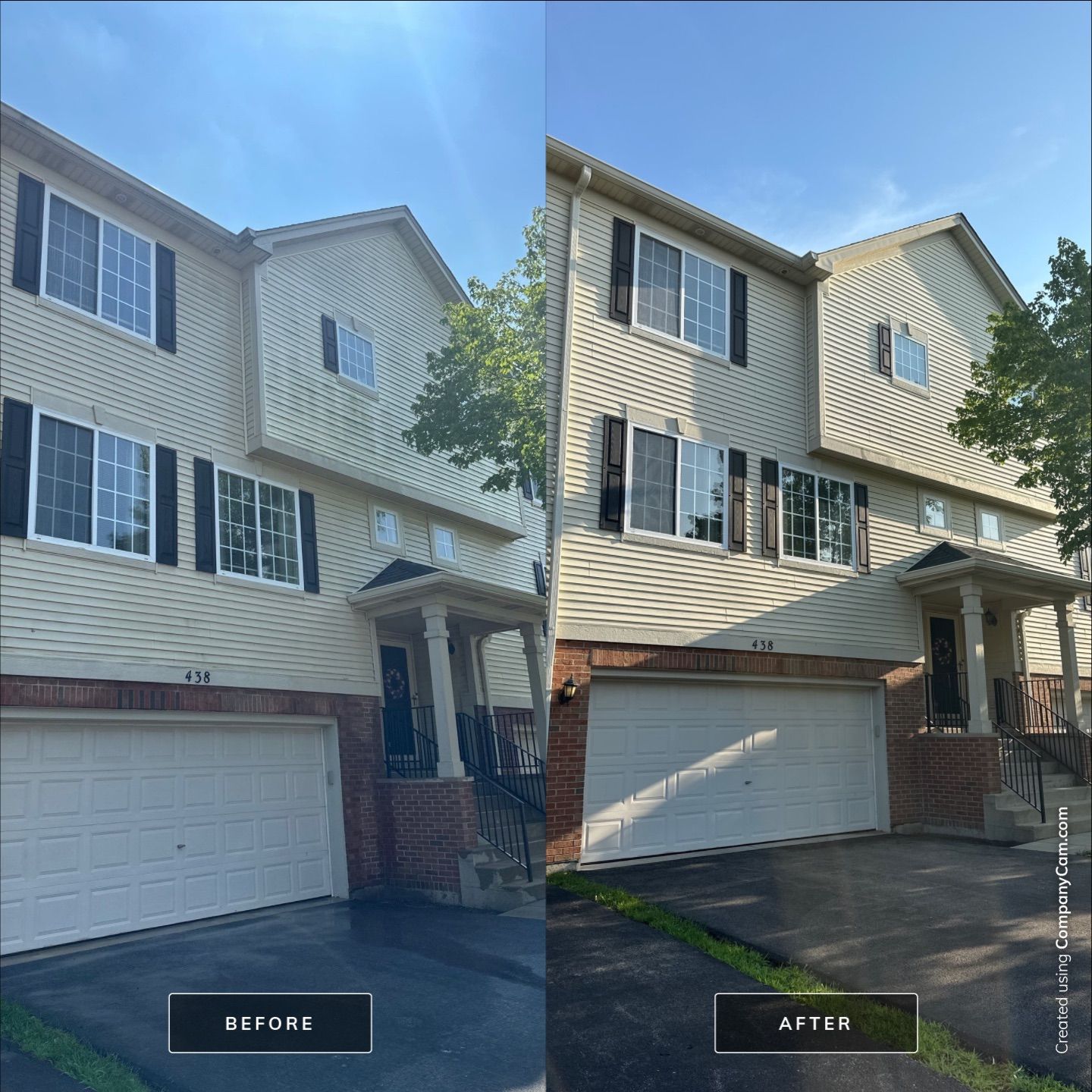 Project in Gilberts by Simmons Power & Soft Washing