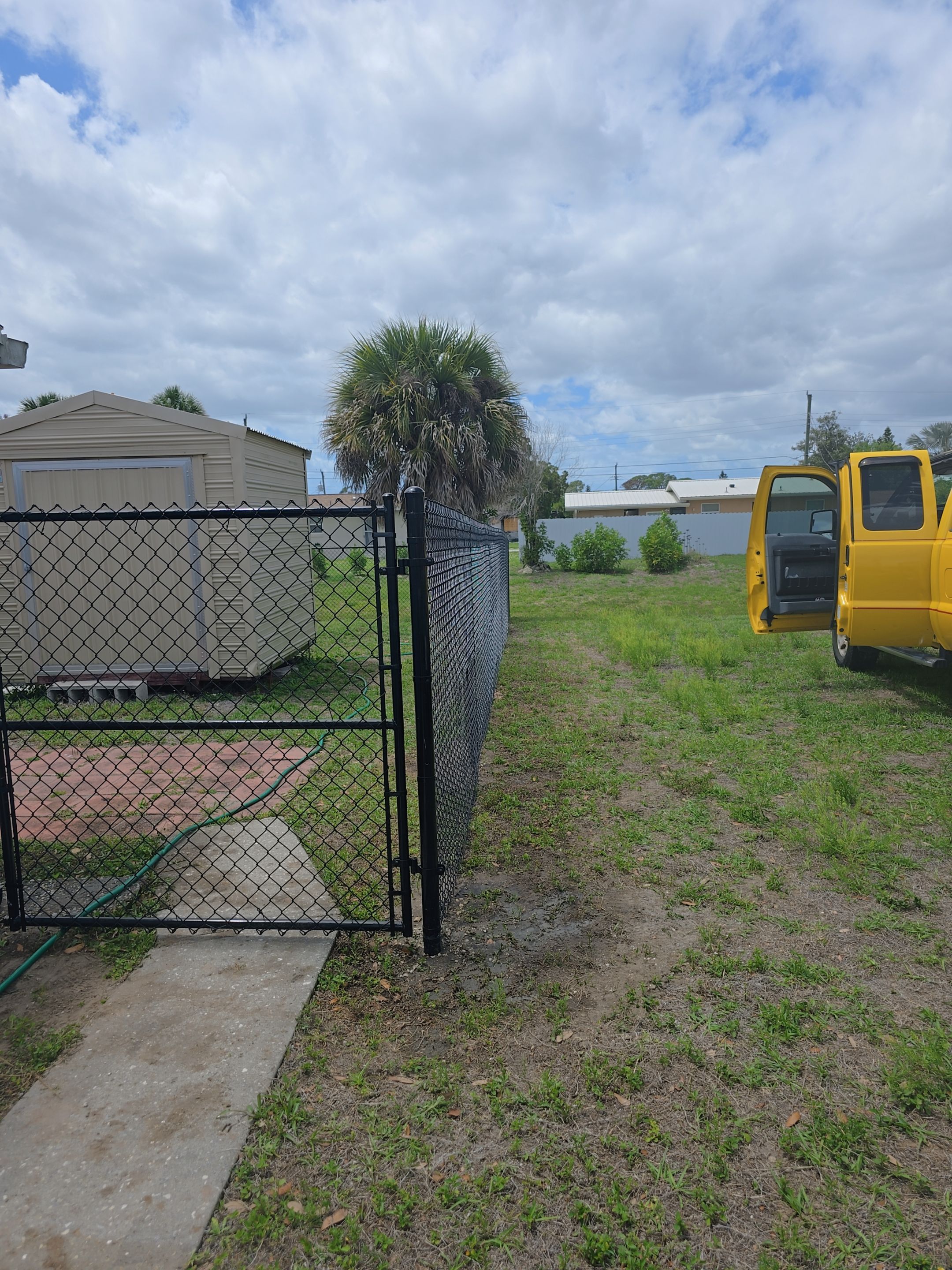Chain Link Installation in North Port by True Fence LLC