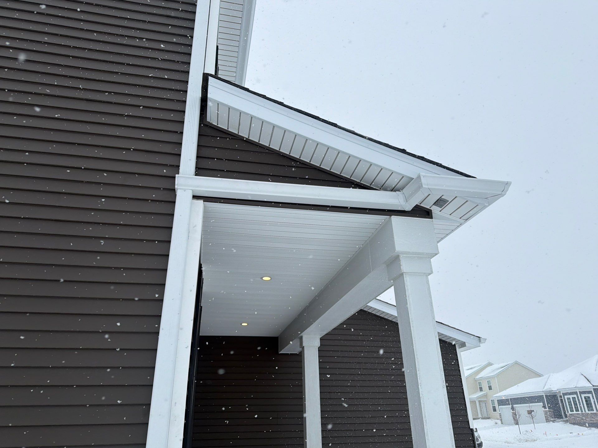 5-Inch Seamless Gutter Installation – St. Michael, MN by Next Level Seamless Gutters / Exteriors Inc.