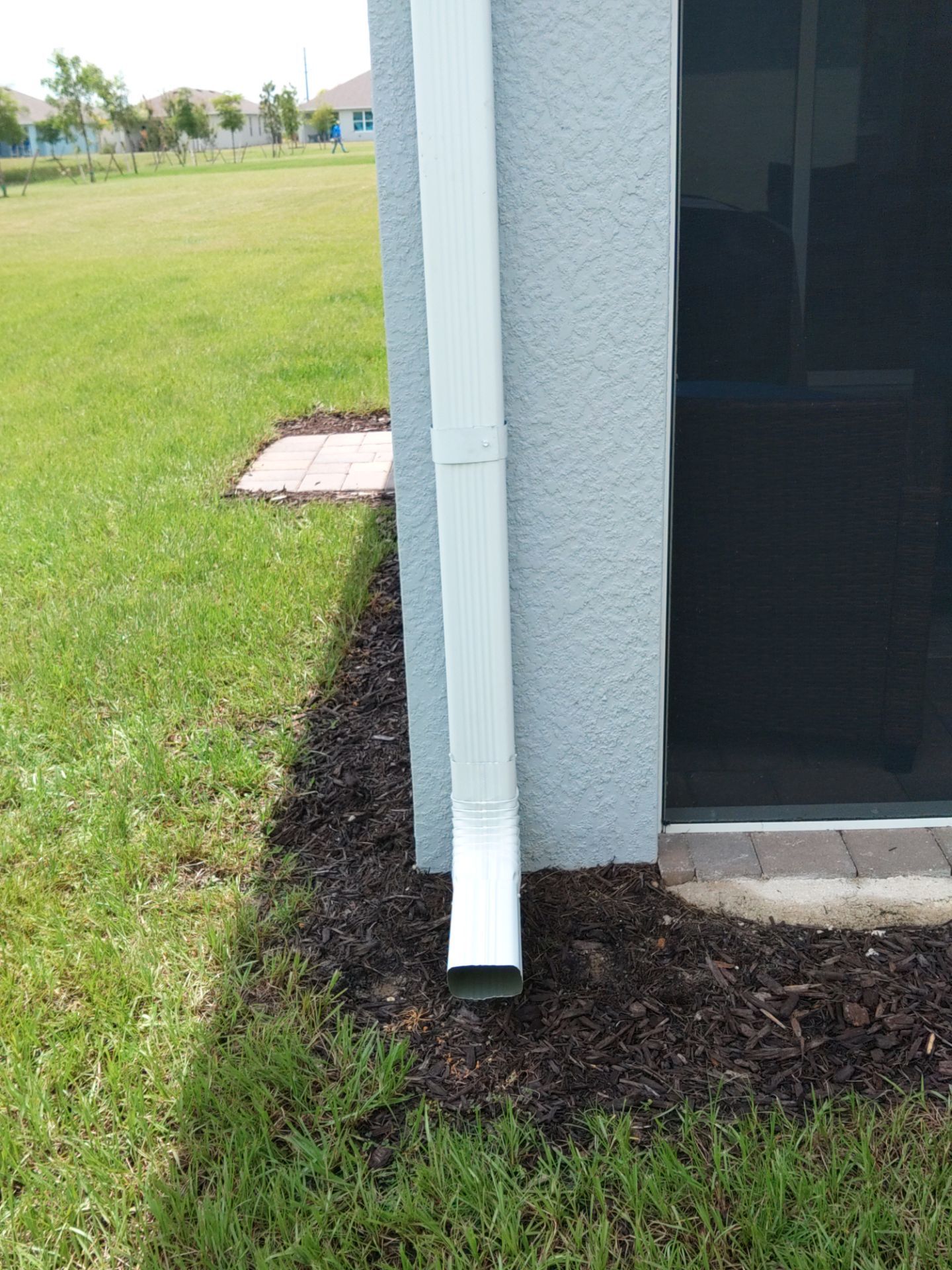 White Seamless Gutters for Beachfront Homes  by Gutter Professors