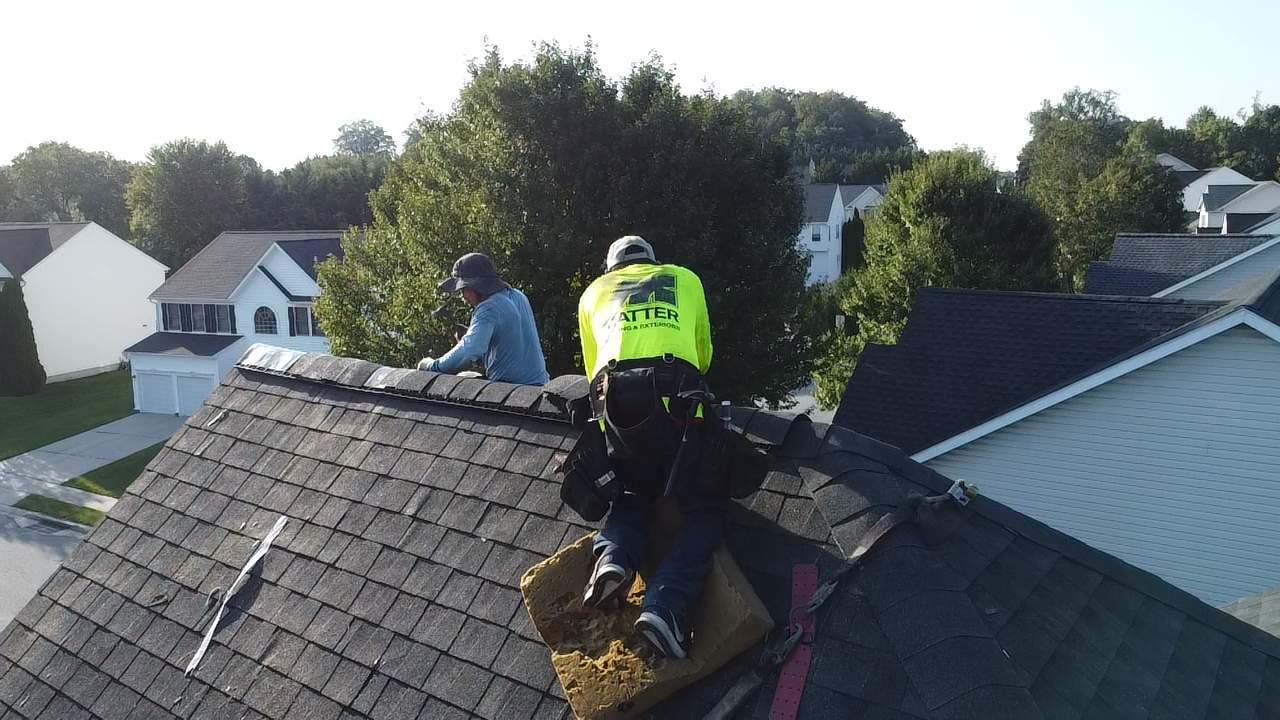 Residential Roofing Installation using GAF Timberline HDZ by Matter Construction, LLC