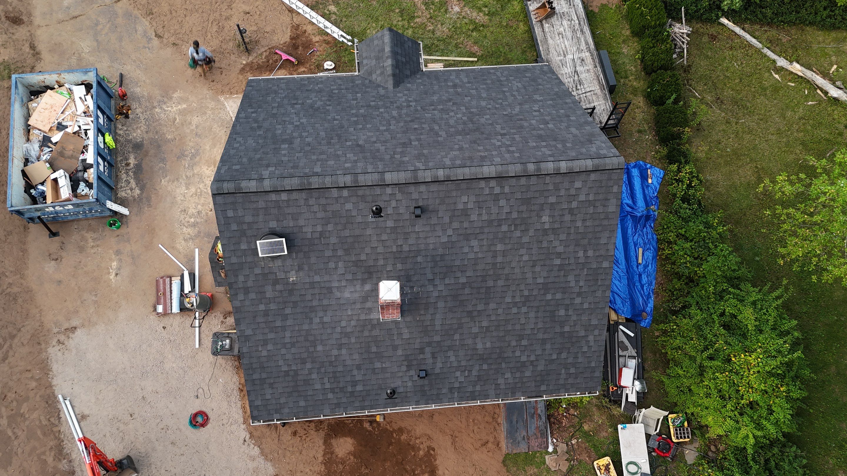 Atlas Pinnacle Pristine: Black Shadow in Wallingford by Golden Shield Roofing