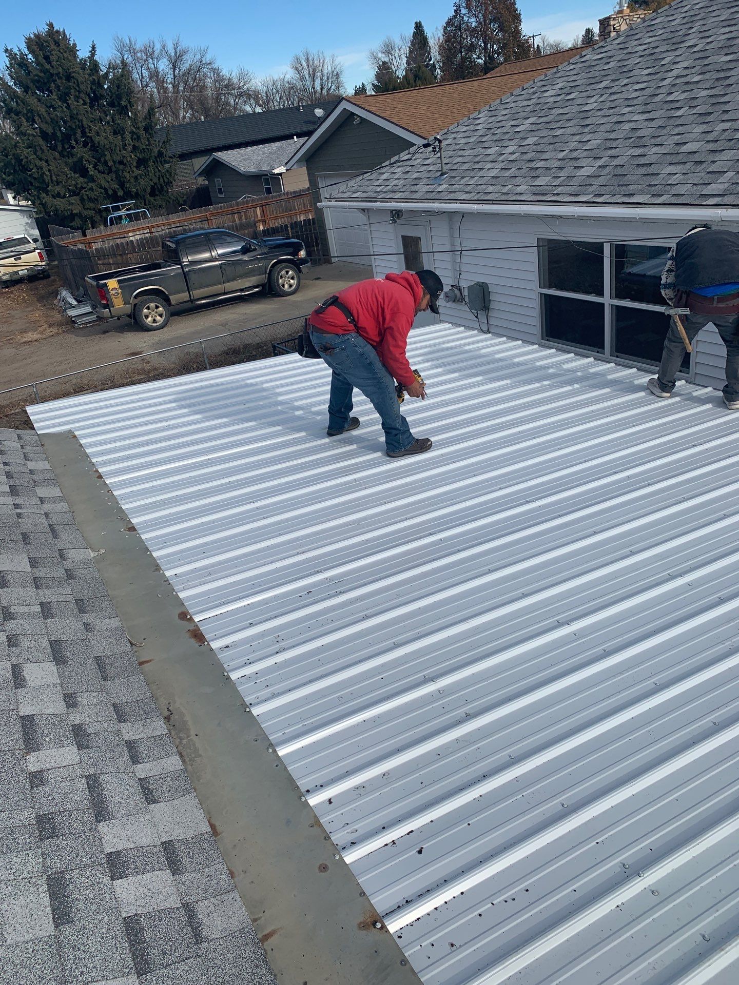 Residential Roofing Installation using LP Smart Siding in Chinook, Montana by swagg construction