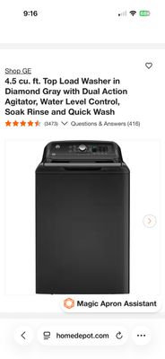 New GE Top Load Washer Installation in Morrow Georgia