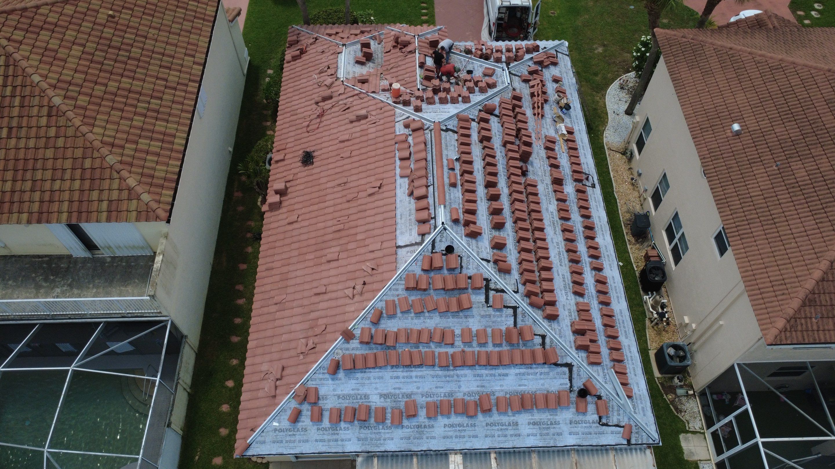 Residential Roofing Installation using Eagle Roofing Tile by BLUES BROTHERS ROOFING