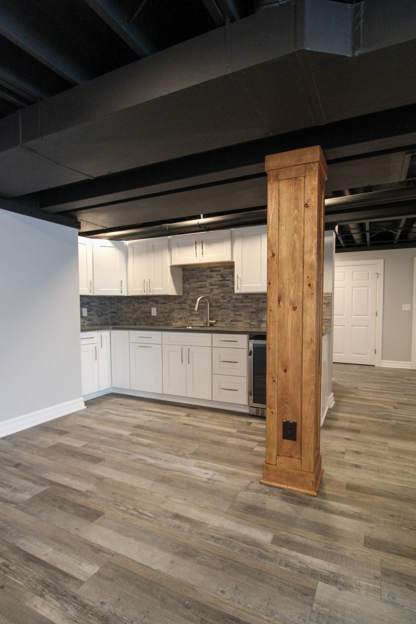 Basement Remodel by Ivy Lea Construction