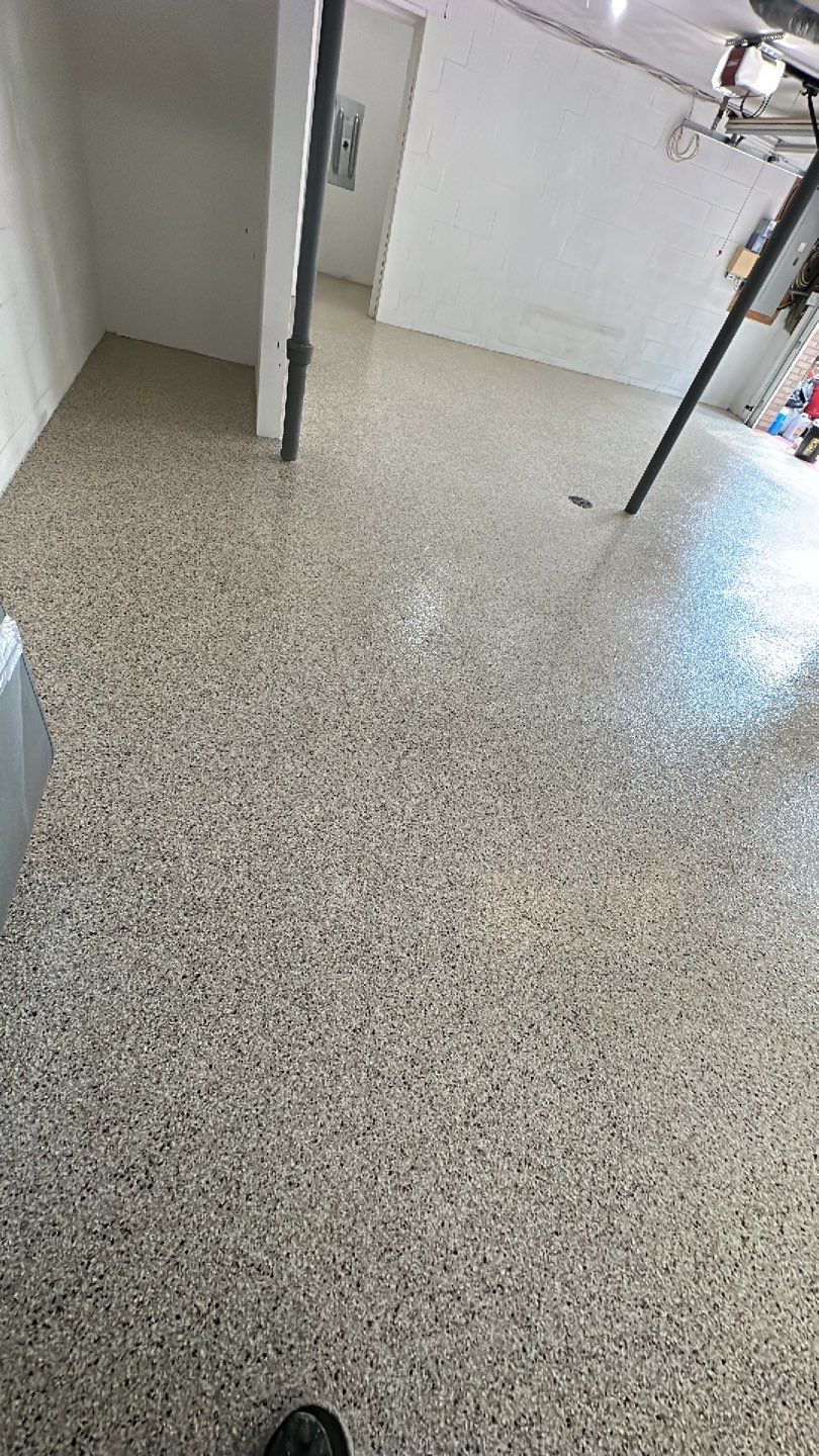 Porch, steps and Garage Project in Crafton by Floors in a Day, Inc