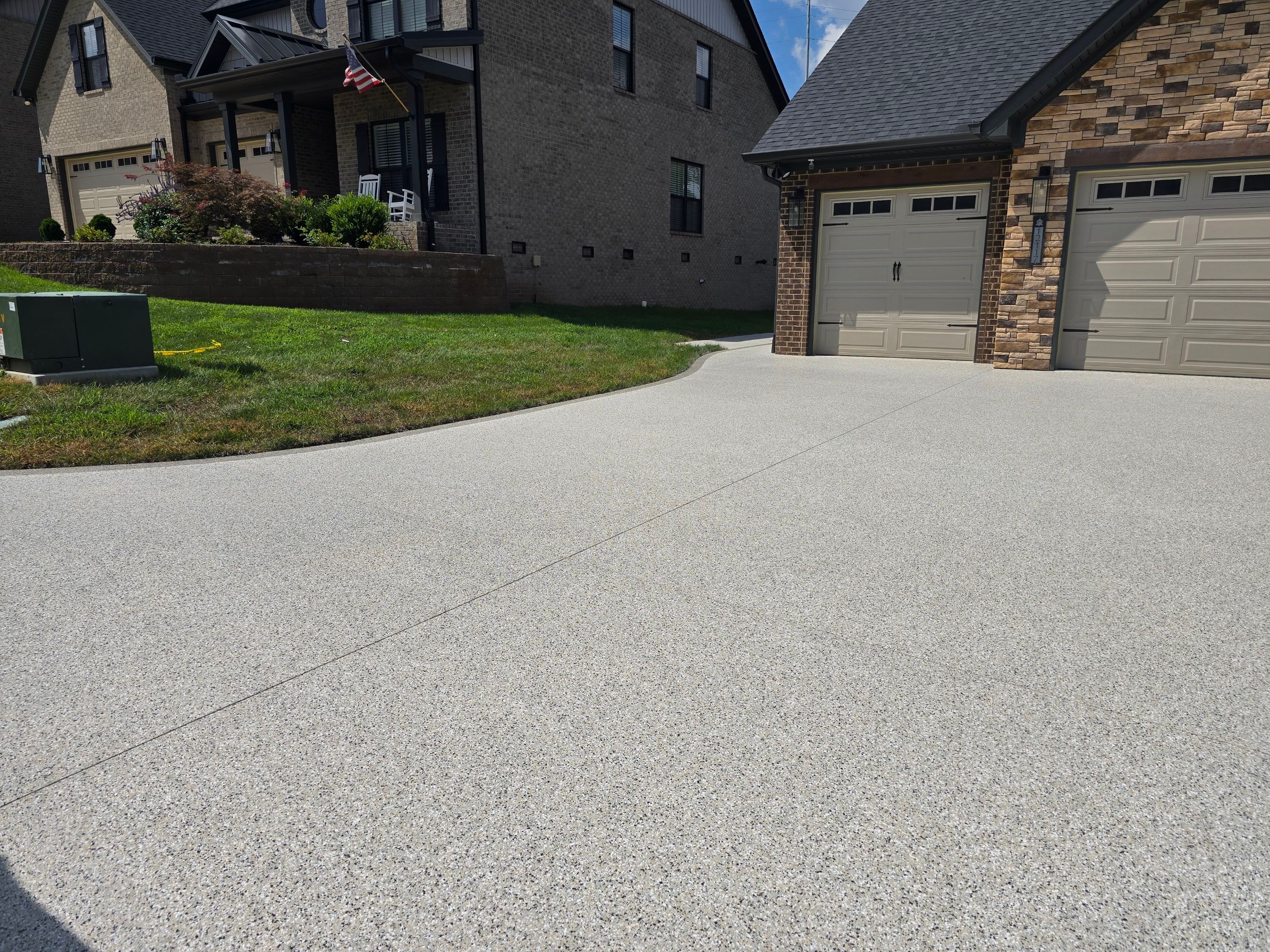 Driveway using Cabin Fever by Elite Floor Solutions