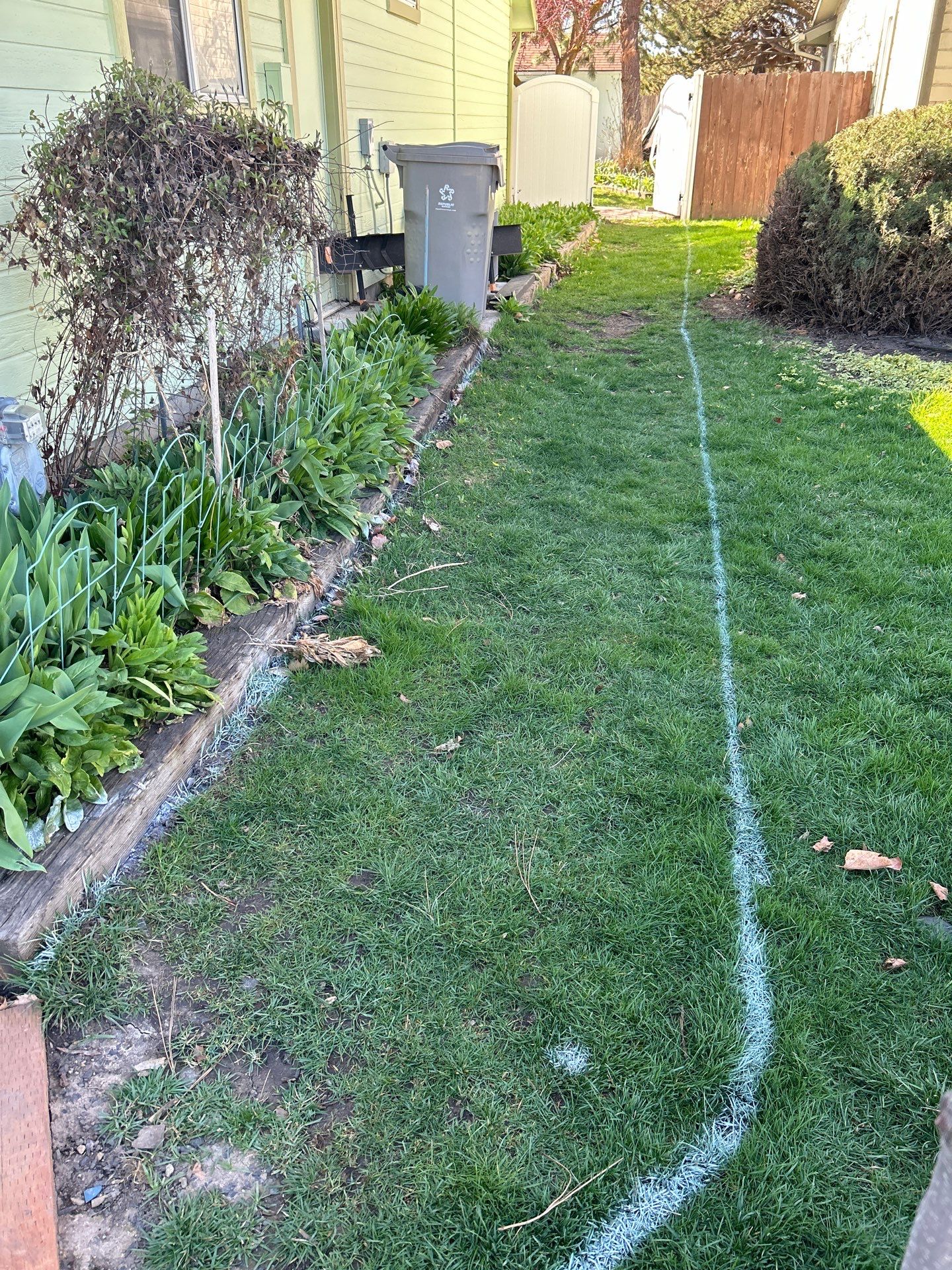 Gravel Walkway into Gorgeous New Concrete by Mr. Mudd Concrete