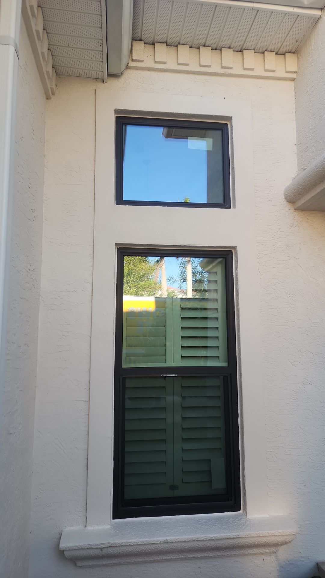 Window Installation using PGT Vinyl White-Bronze by Windows For Life 