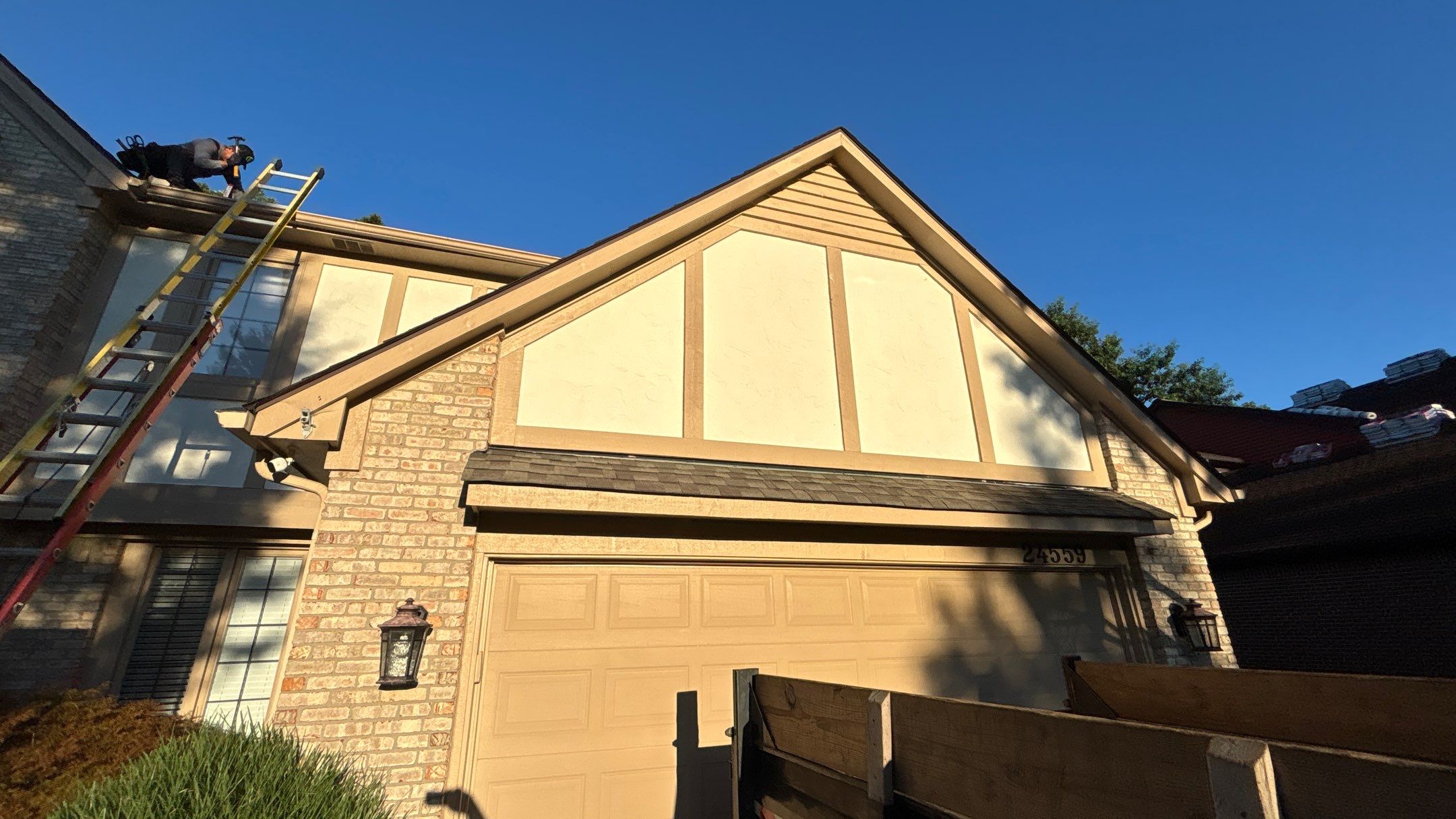 Siding Replacement using Alside D5" Flagship Brown by 180 Contractors