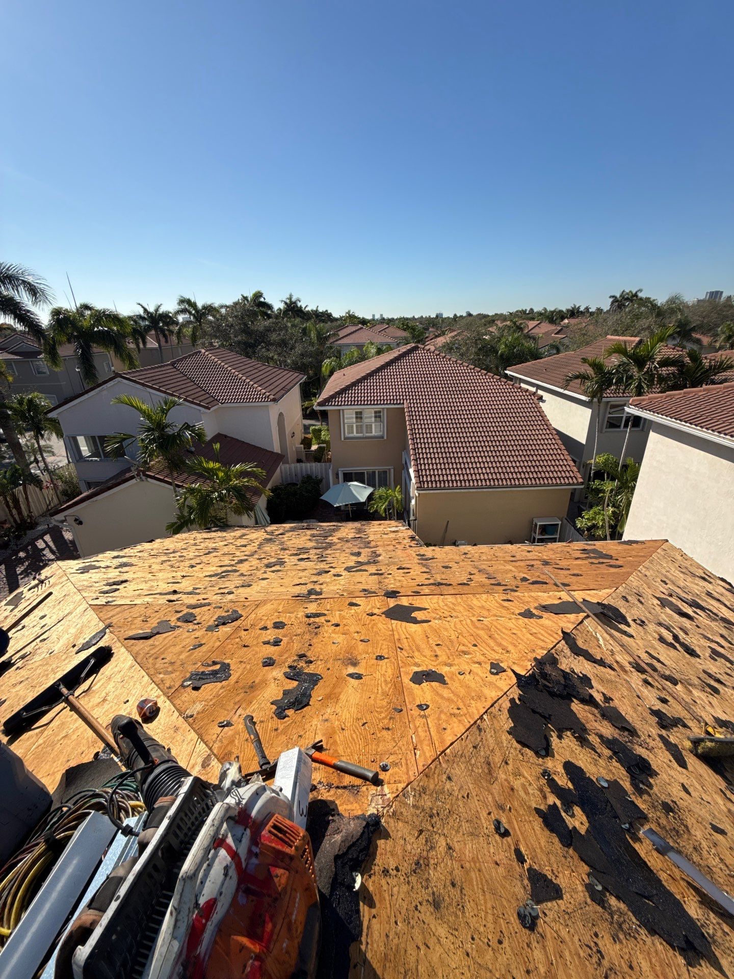 Residential Re-Roof using Eagle Roof Tile by First Due Roofing
