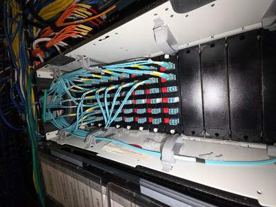 Structured cabling installation by CimaSolutions