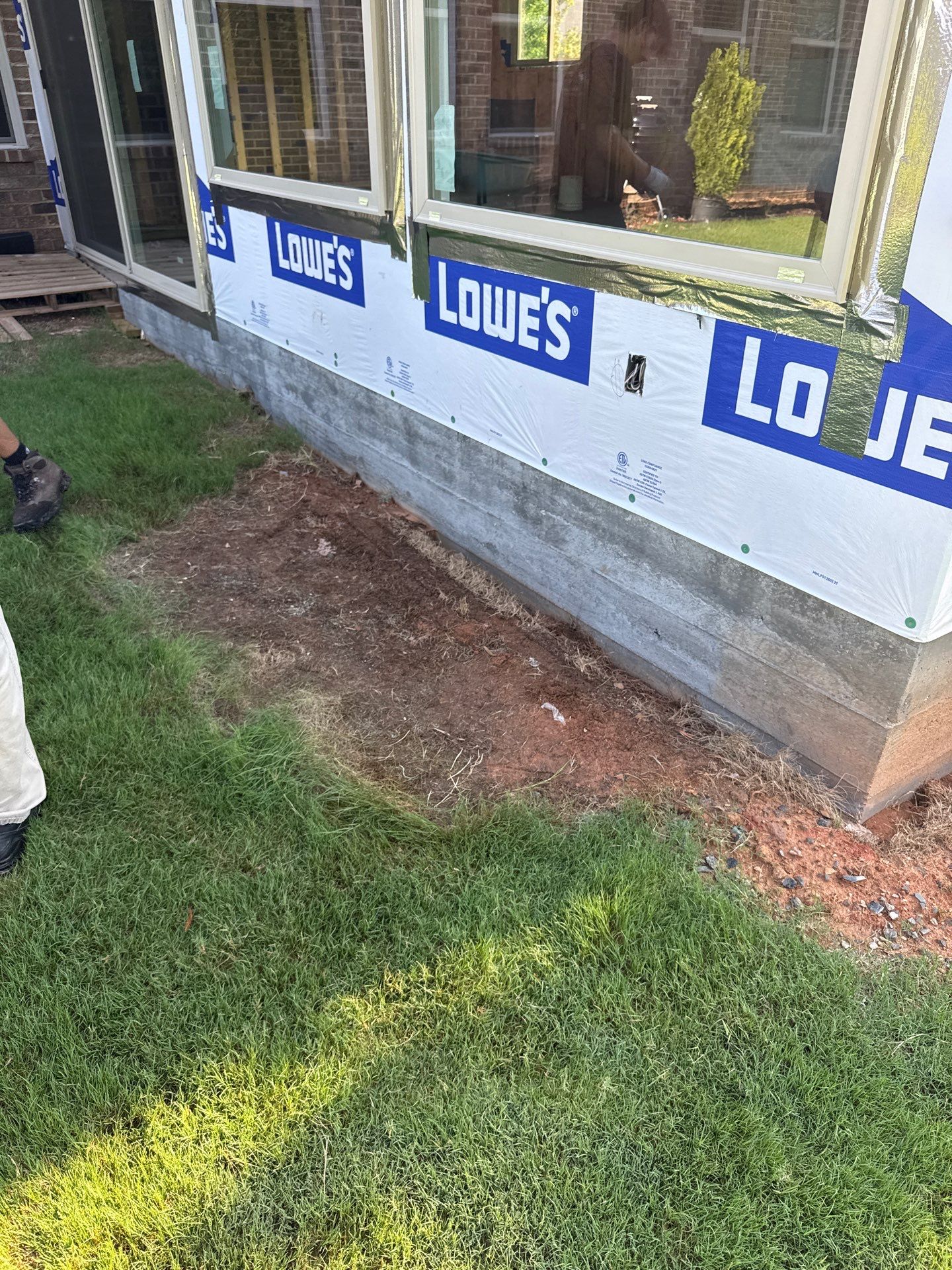 Job site clean up in Waxhaw by Badger Hauling