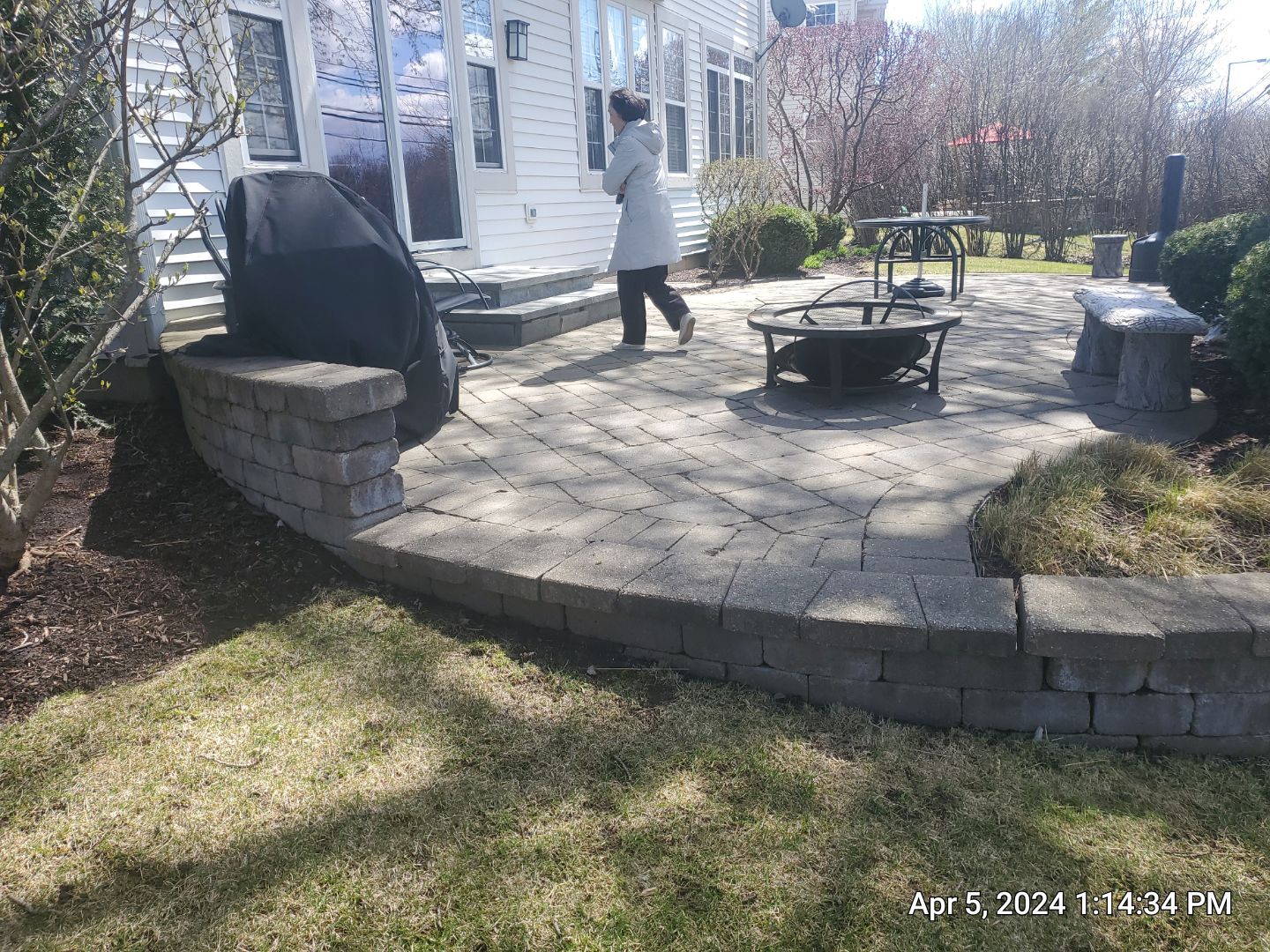 Brick paver clean, sand and seal.  using Surebond SB-1300 by Northern Power Washing LLC.